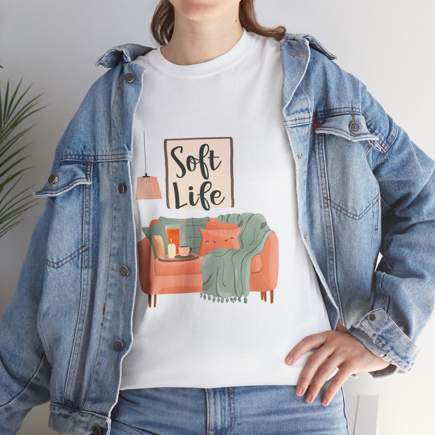 Soft Life Slow Living Tee – Women's Anti-Hustle Lifestyle T-Shirt