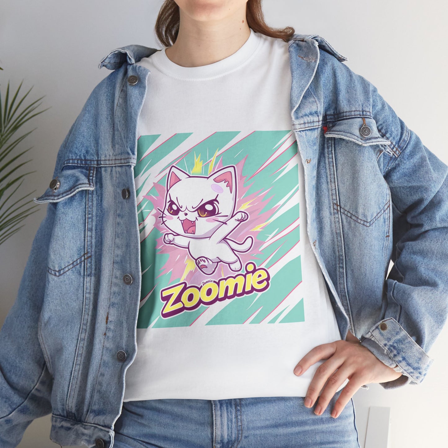 Zoomie Time Cat Zoomies Graphic Tee – Funny Unisex T-Shirt for Cat Parents