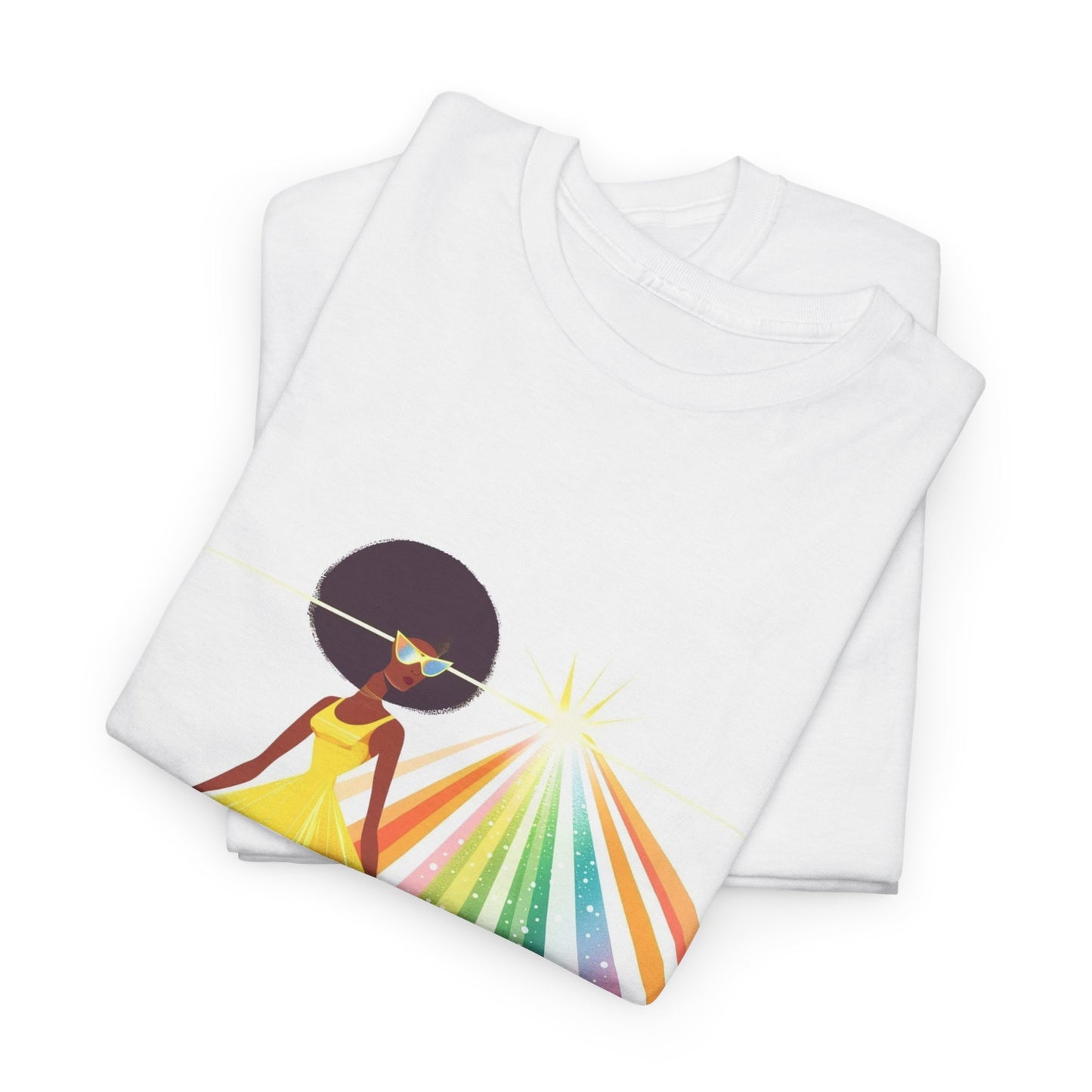 Laser Funk 80s Style Graphic Tee – Unisex Retro Funk Vibes T-Shirt