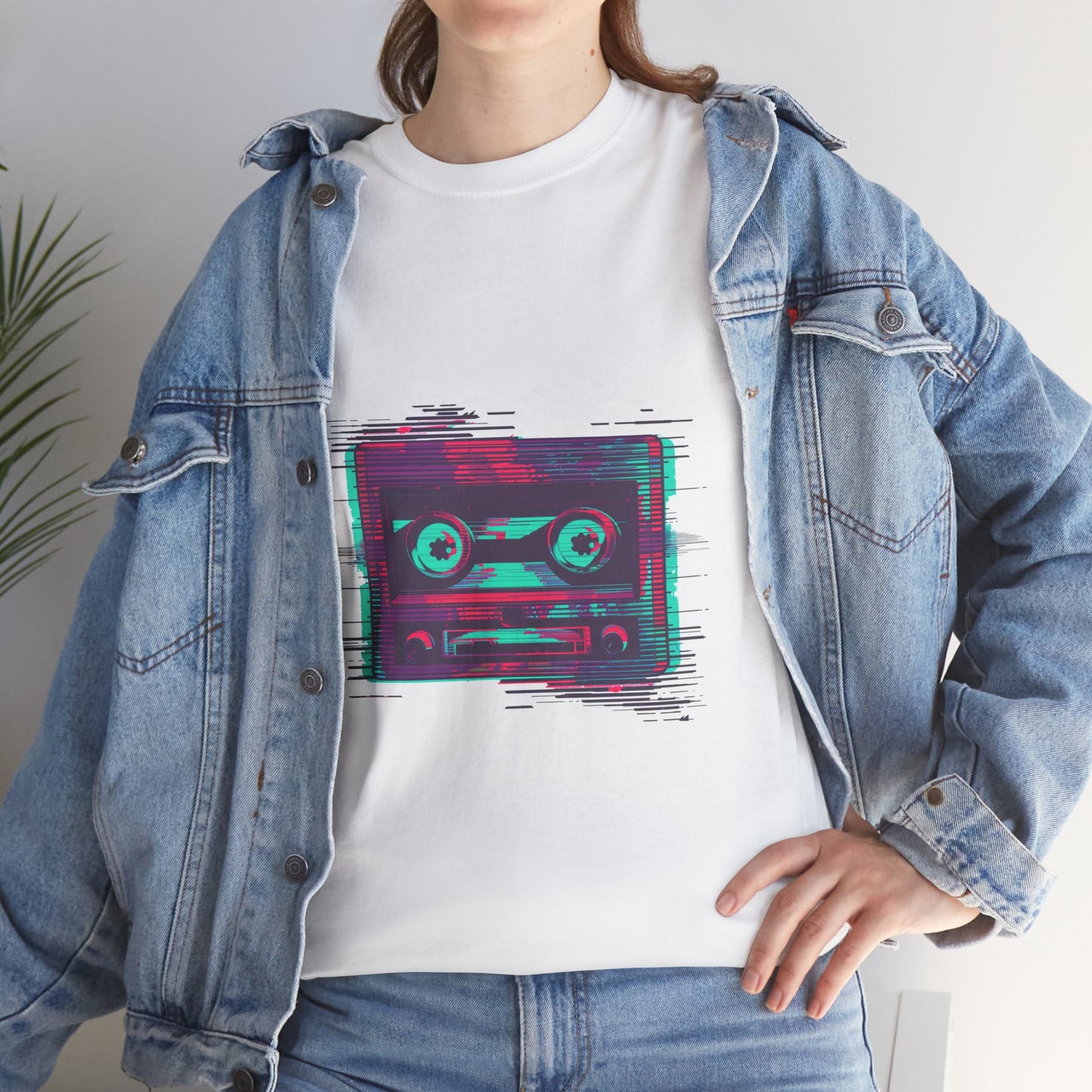 VHS Mode Unisex 80s Nostalgia Tee – Retro Tape Aesthetic Graphic Shirt