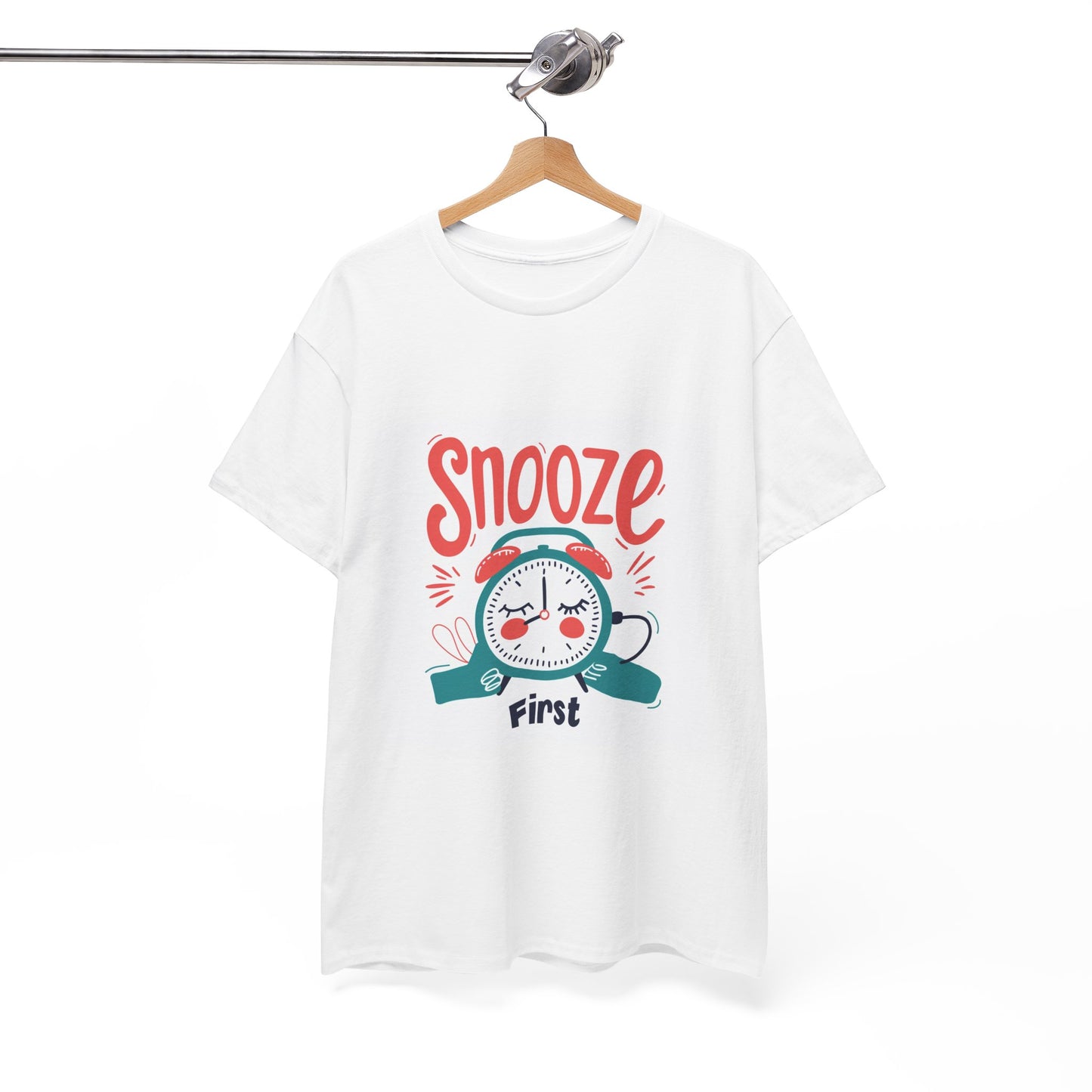 Snooze First Anti-Hustle T-Shirt for Women – Slow Living Graphic Tee