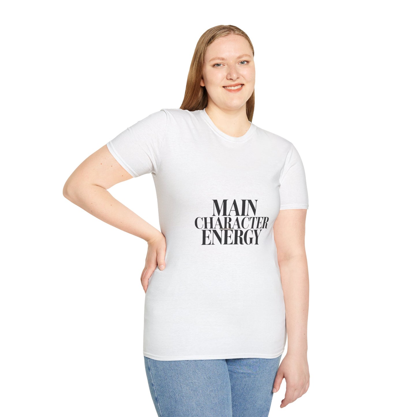 Main Character Energy T-Shirt for Women – Empowering Girl Power Graphic Tee