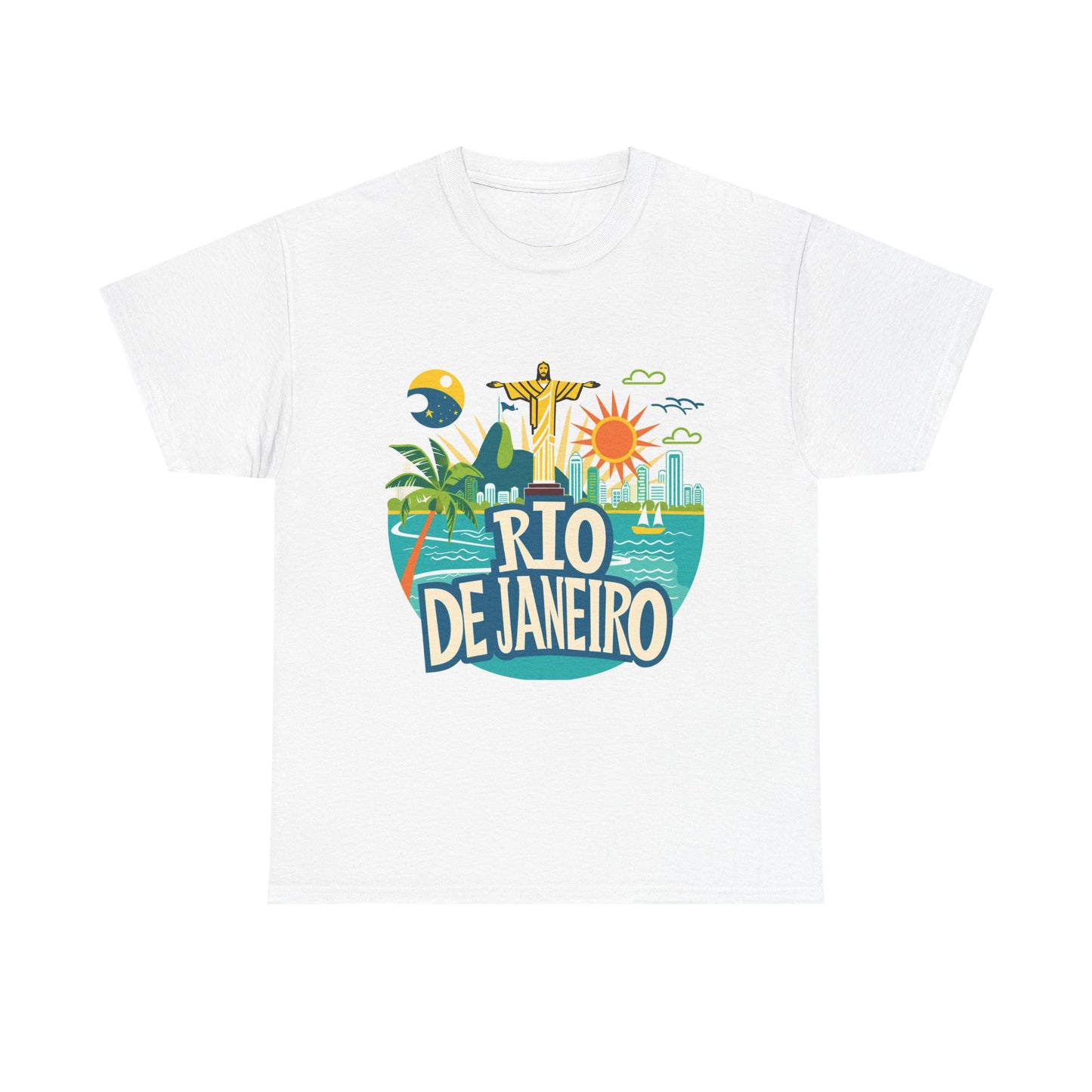 Welcome to Rio Unisex Brazil City T-Shirt – Tropical Travel Graphic Tee