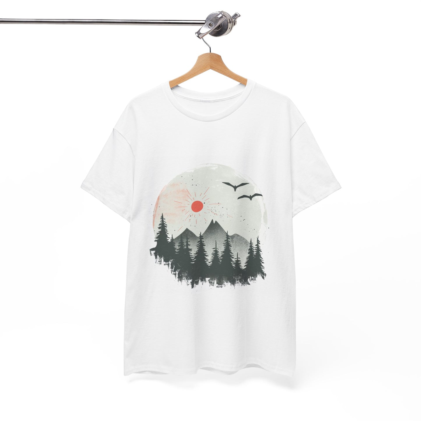 Mountain Mood Hiking T-Shirt – Unisex Outdoor Adventure & Nature Lover Tee