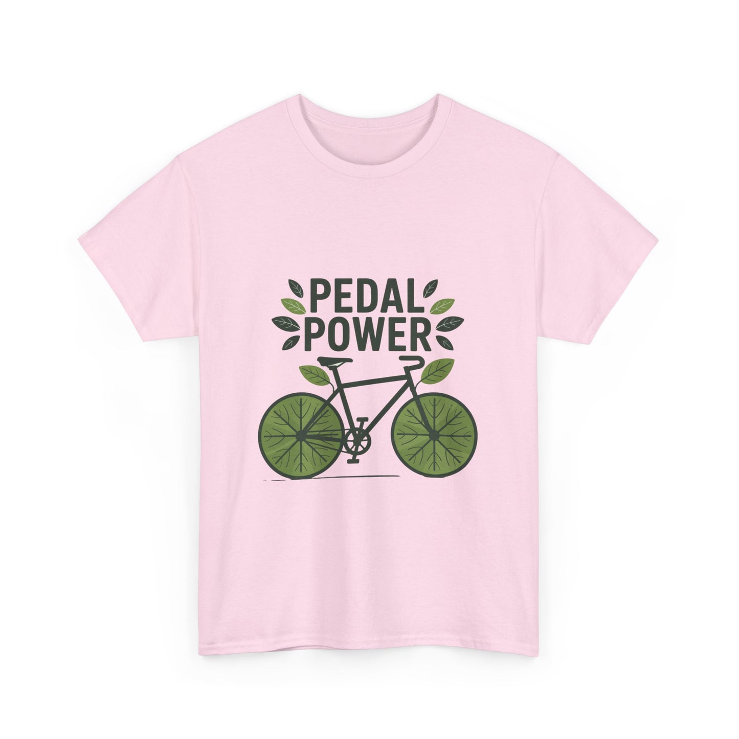 Pedal Power Sustainability T-Shirt – Unisex Eco-Friendly Cycling Tee