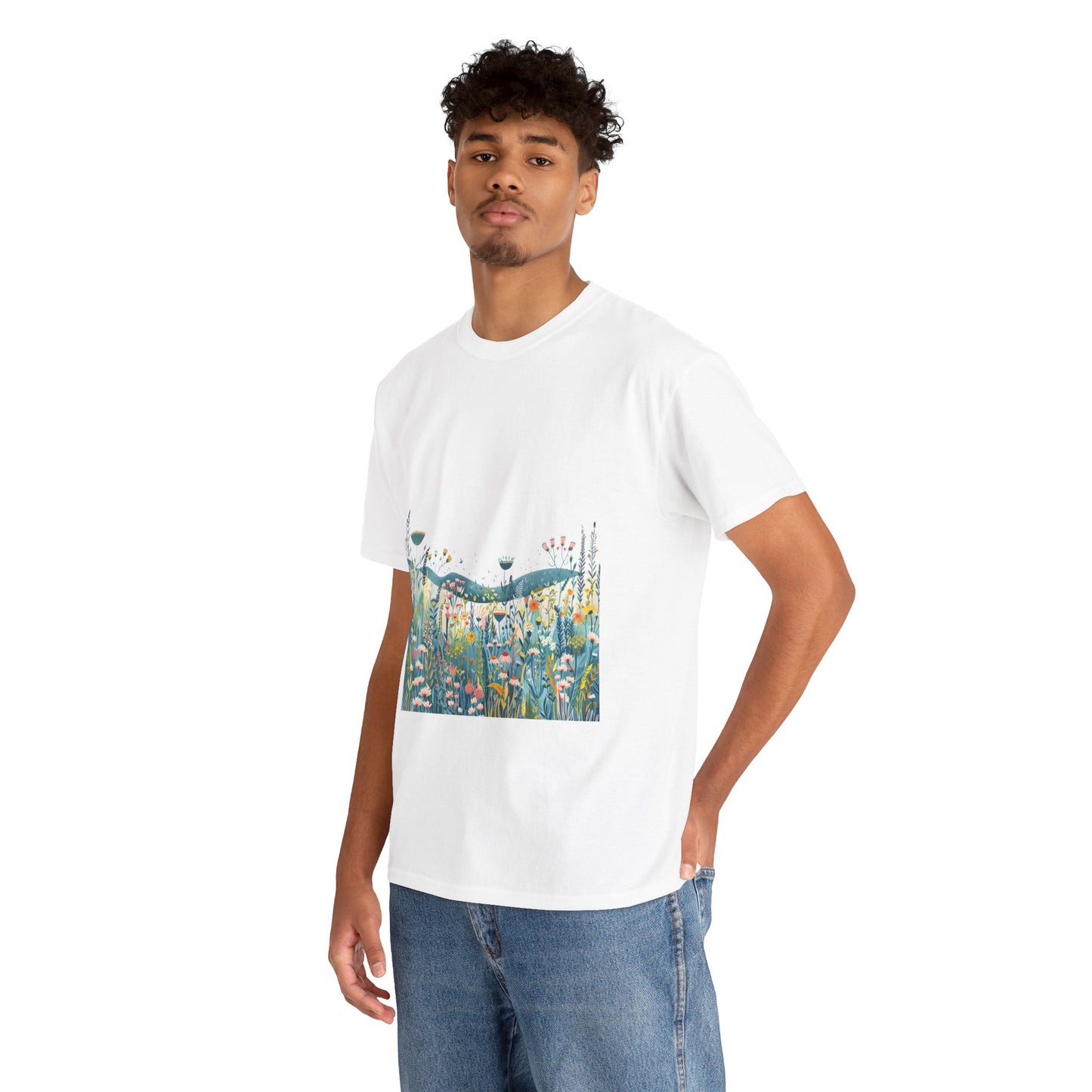 Wander Where the Wildflowers Are T-Shirt – Unisex Hiking & Nature Lover Tee