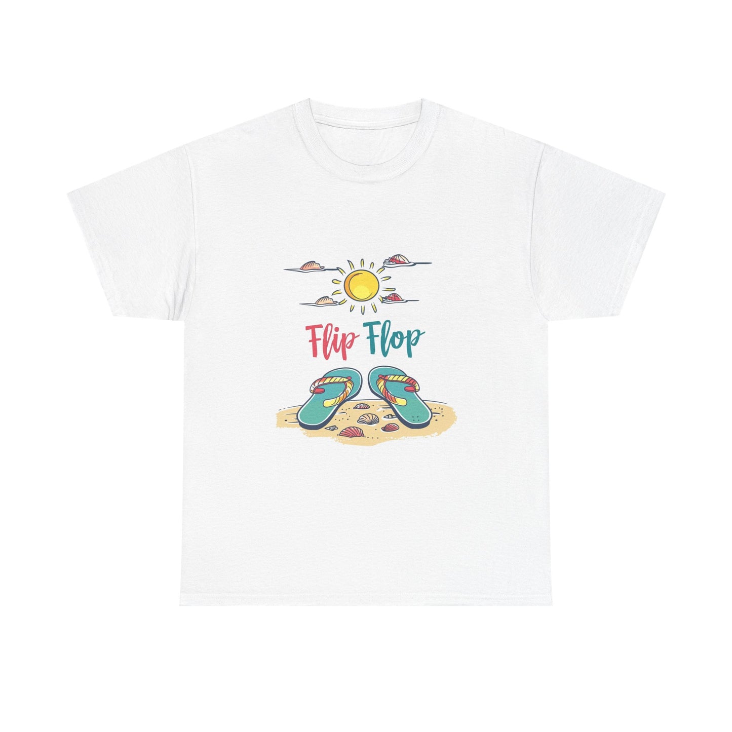 Flip Flop Summer Vacation T-Shirt – Women's Beach & Ocean Lifestyle Tee