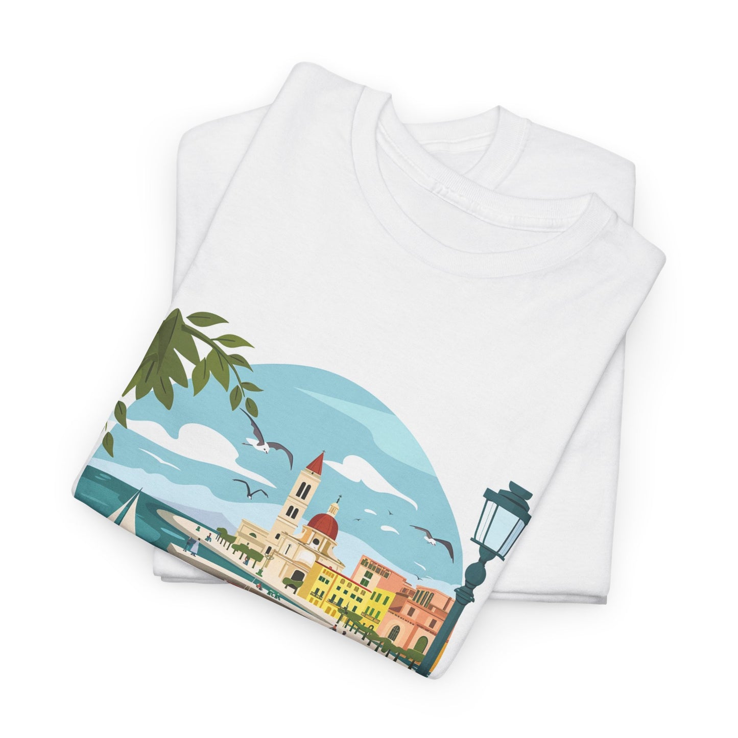 Naples Slice Unisex Pizza & Travel Tee – Italy City Vacation Shirt