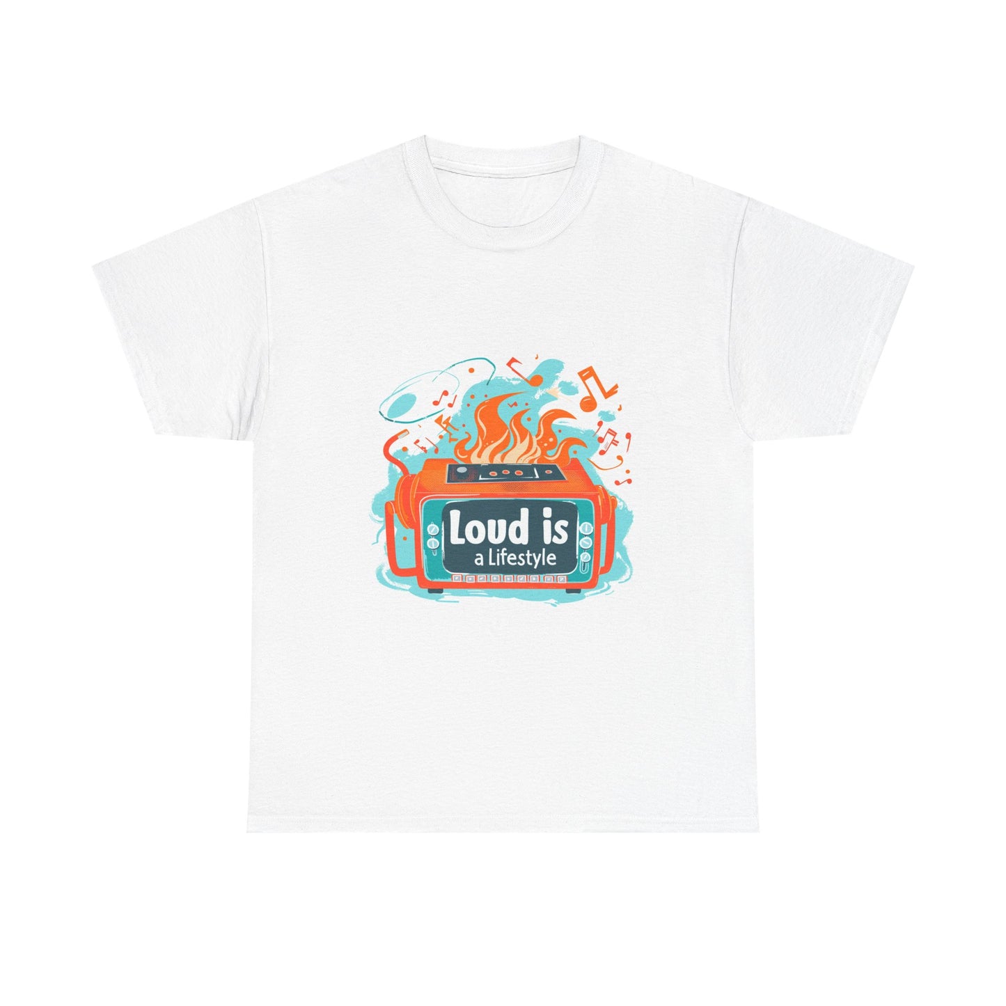 Loud is a Lifestyle Unisex Rock Music T-Shirt – Guitar Lover Graphic Tee
