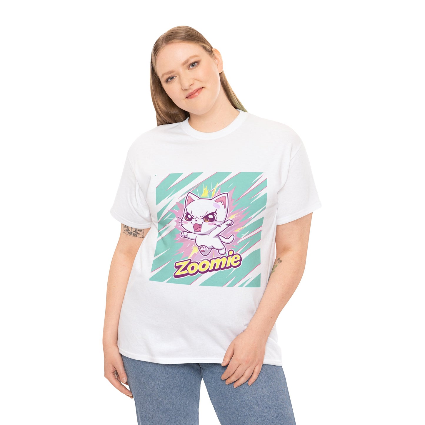 Zoomie Time Cat Zoomies Graphic Tee – Funny Unisex T-Shirt for Cat Parents
