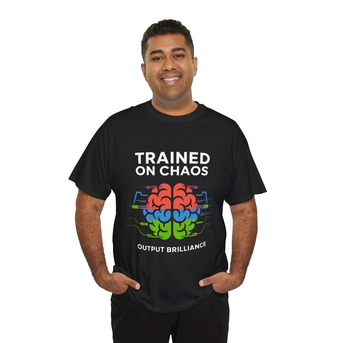 Trained on Chaos. Output: Brilliance.