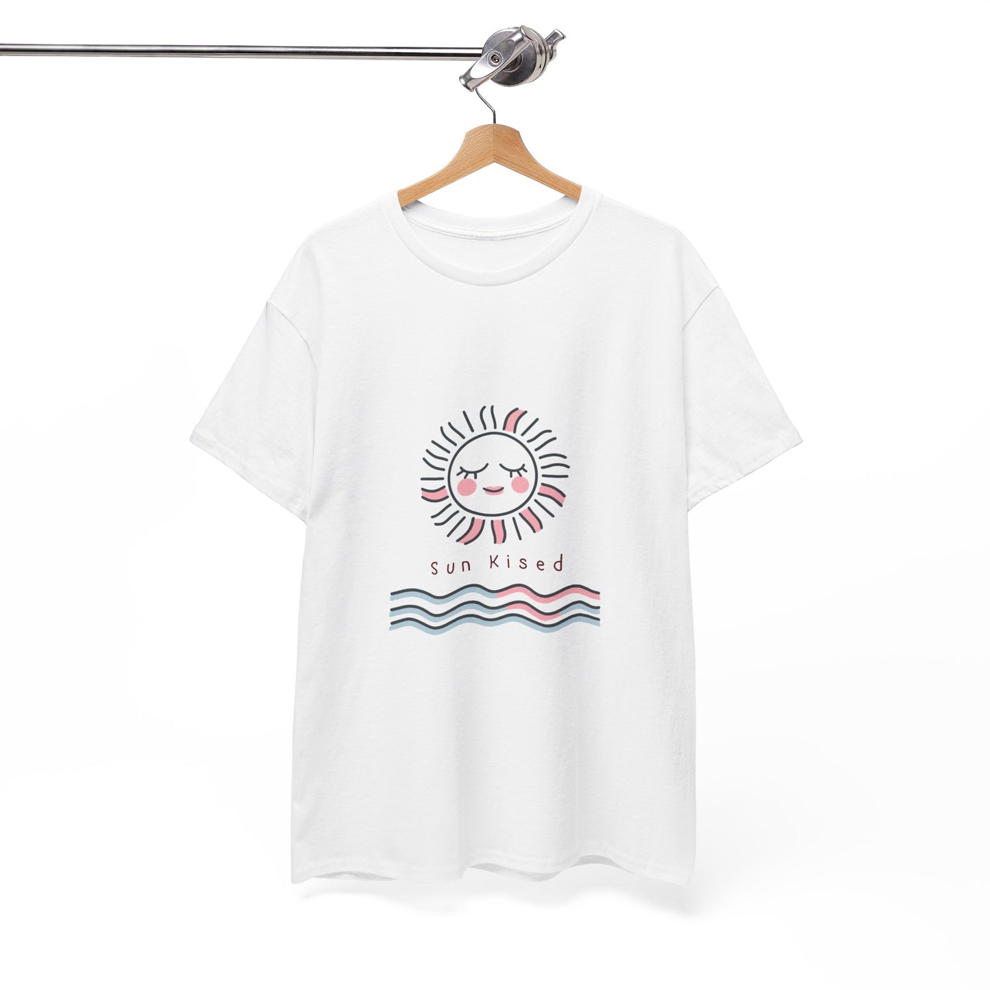 Sun Kissed Women's Summer Vacation Tee – Beach & Ocean Inspired Shirt