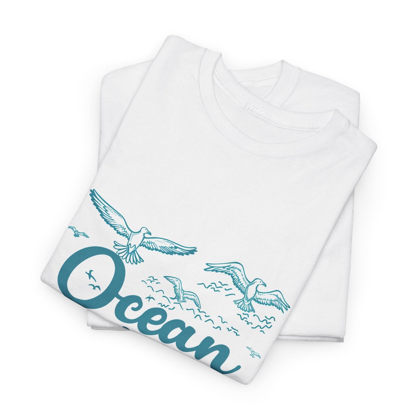Ocean Air Women's Summer Ocean Breeze T-Shirt – Beach Vacation Graphic Tee