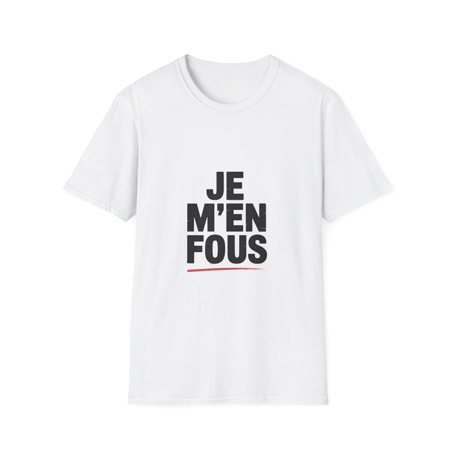 Je M’en Fous Tee – Edgy French Girl T-Shirt