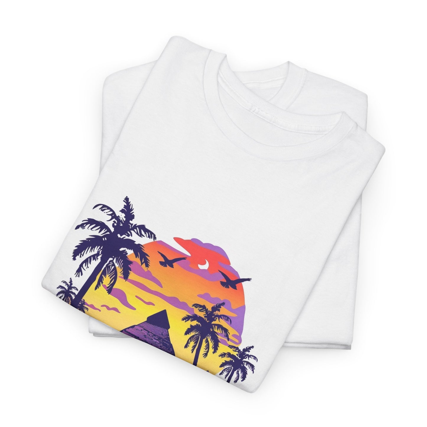 From Cairo with Heat Unisex Egypt City Tee – Travel & Culture Graphic Shirt
