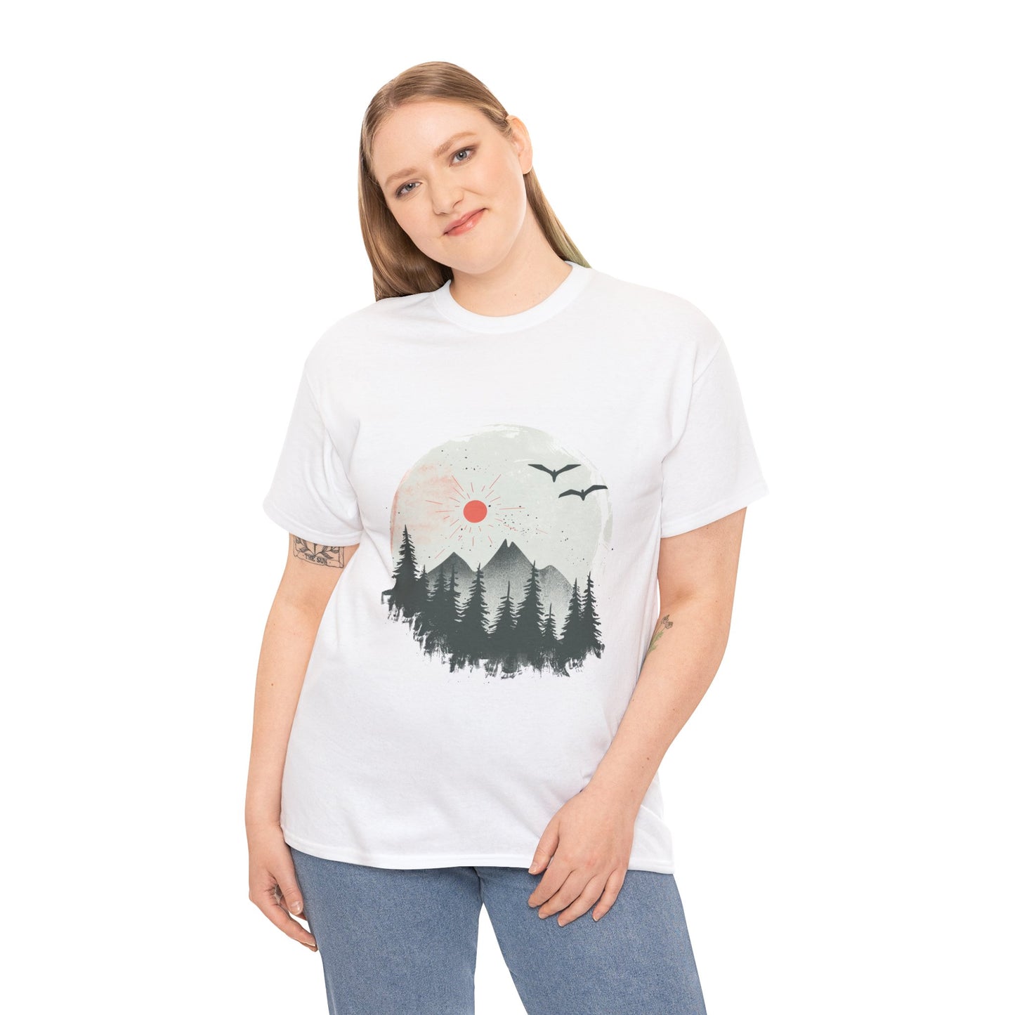 Mountain Mood Hiking T-Shirt – Unisex Outdoor Adventure & Nature Lover Tee