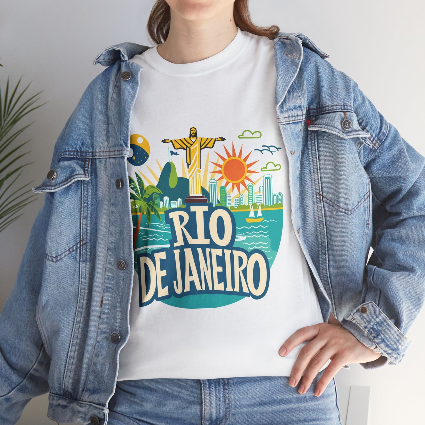 Welcome to Rio Unisex Brazil City T-Shirt – Tropical Travel Graphic Tee