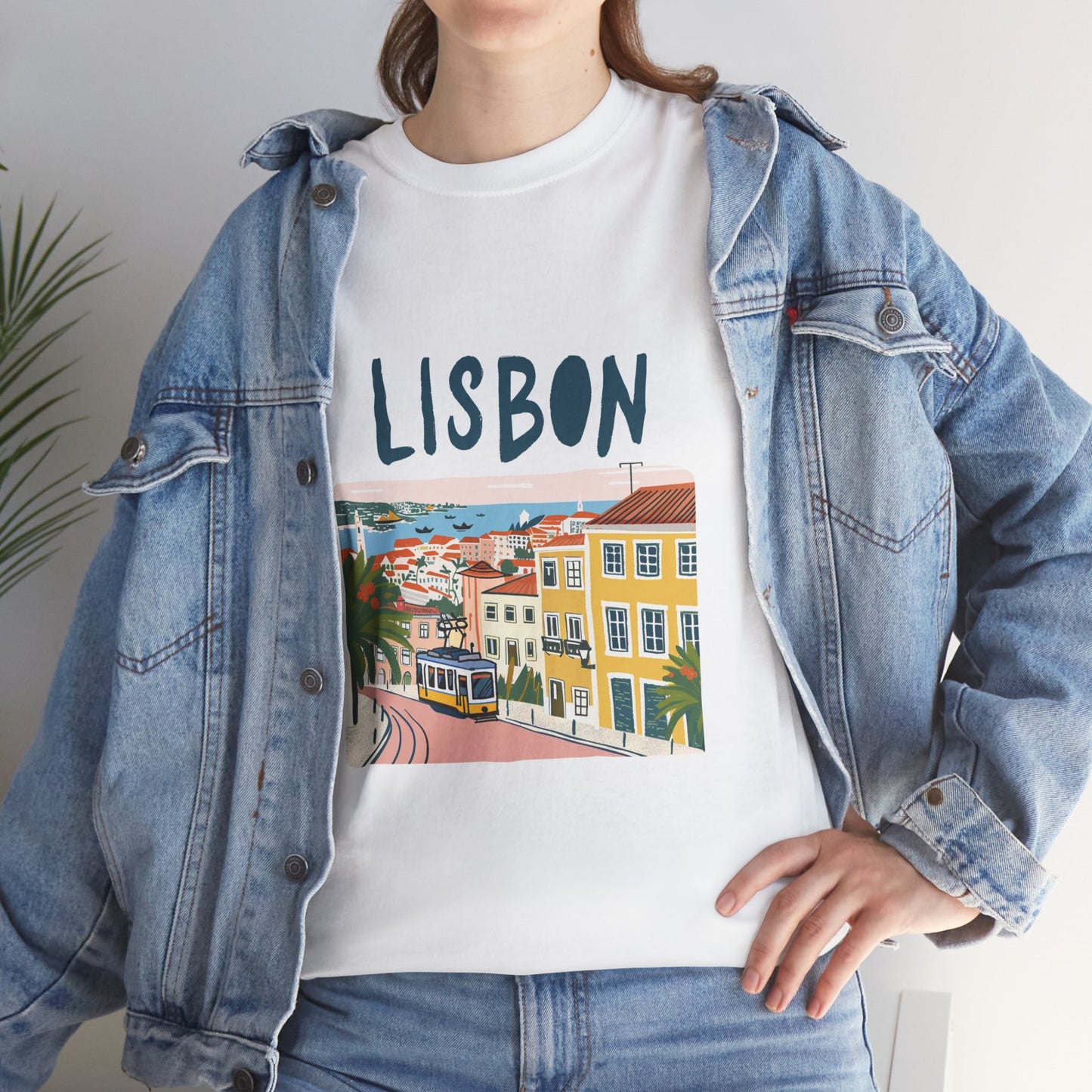 Lost in Lisbon Unisex City Explorer Tee – Portugal Travel Graphic T-Shirt