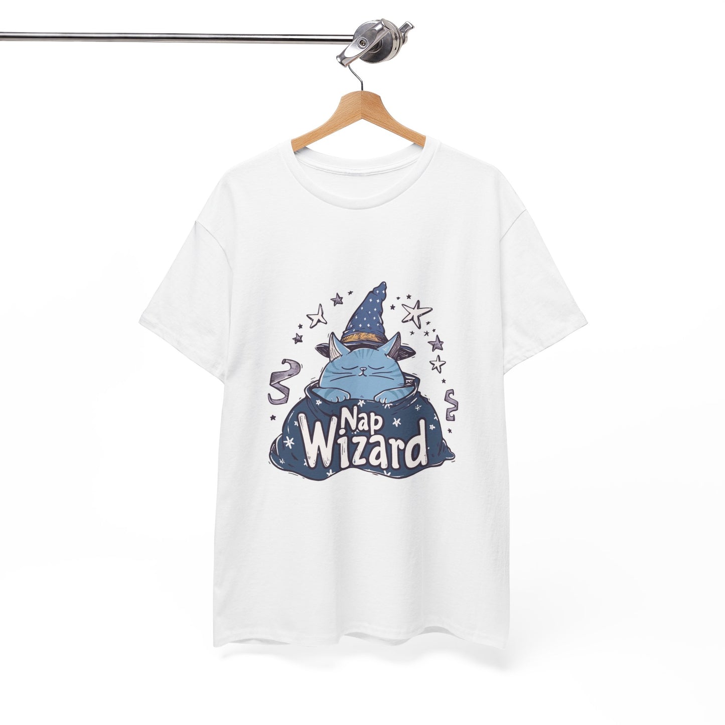 Nap Wizard Funny Cat Nap T-Shirt – Unisex Cozy Kitty Lover Tee