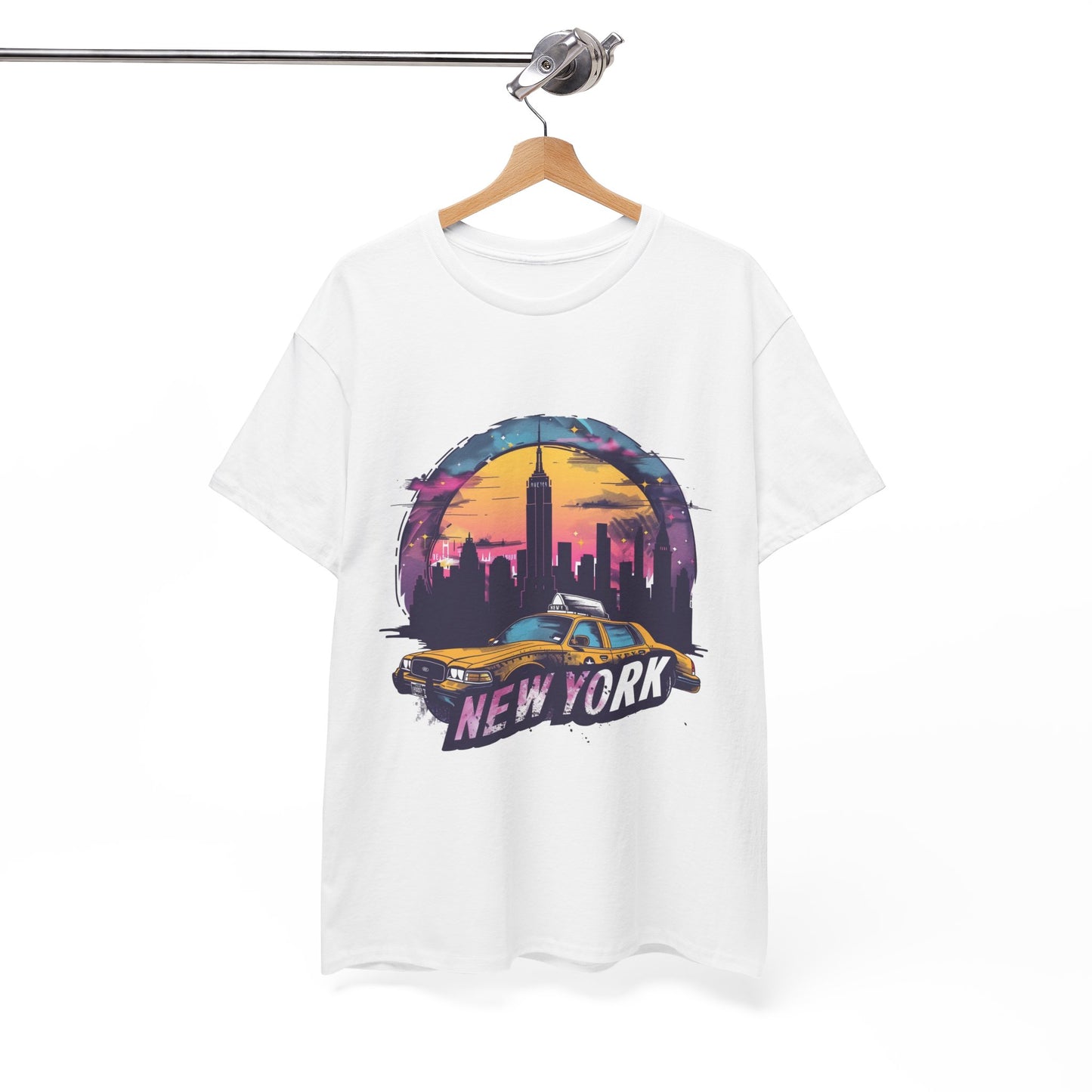 New York Always On Unisex NYC Travel Tee – Urban City Life Graphic Shirt
