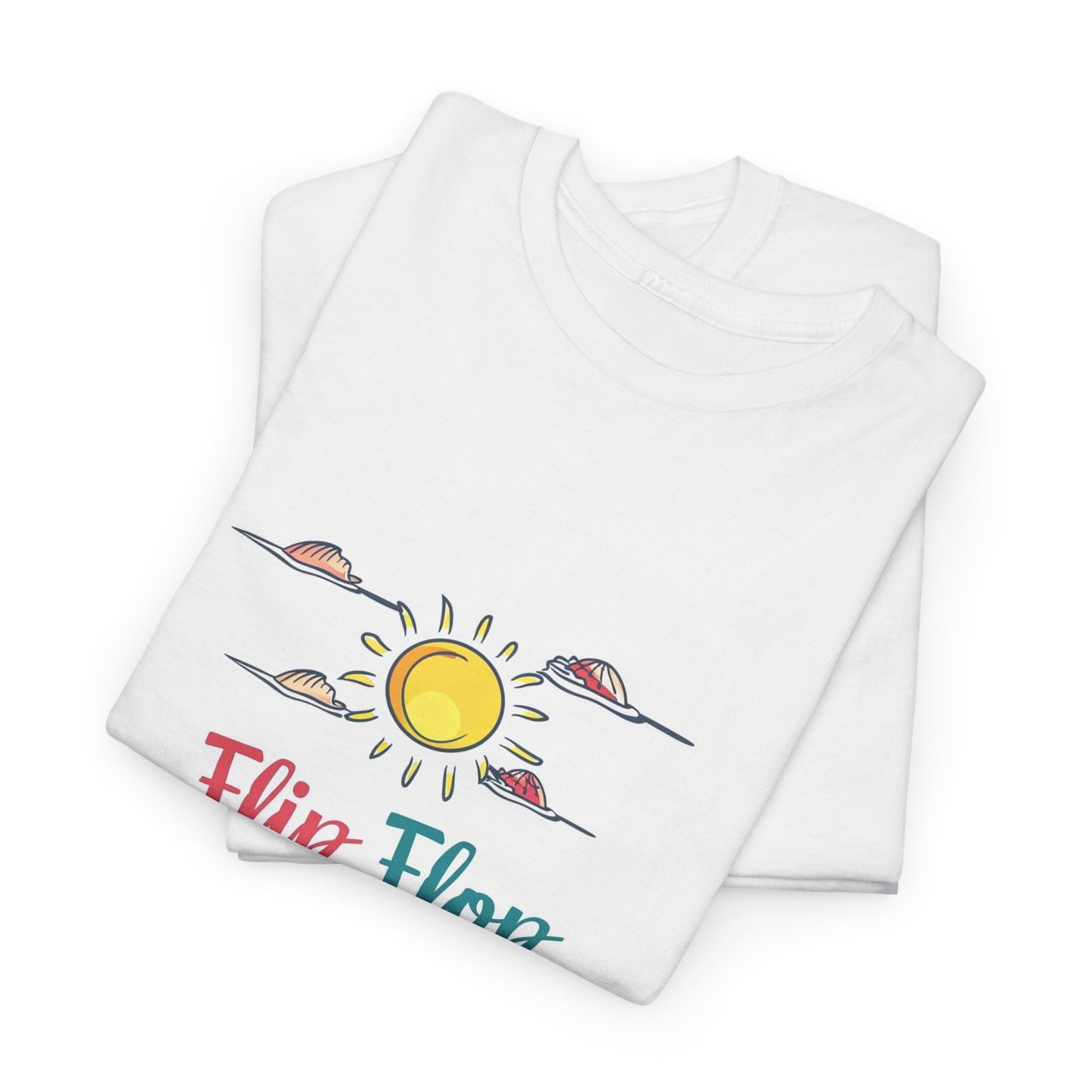 Flip Flop Summer Vacation T-Shirt – Women's Beach & Ocean Lifestyle Tee