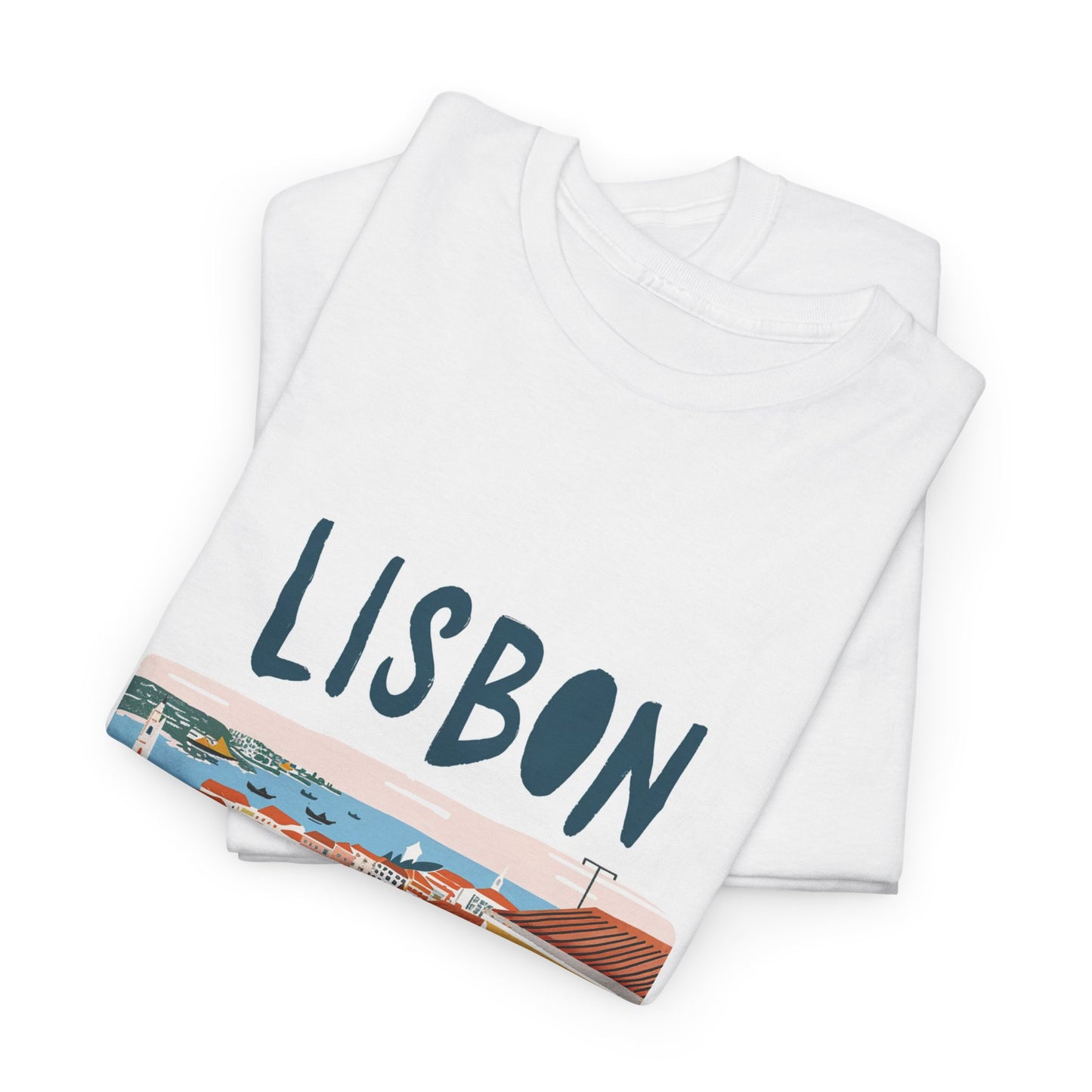 Lost in Lisbon Unisex City Explorer Tee – Portugal Travel Graphic T-Shirt
