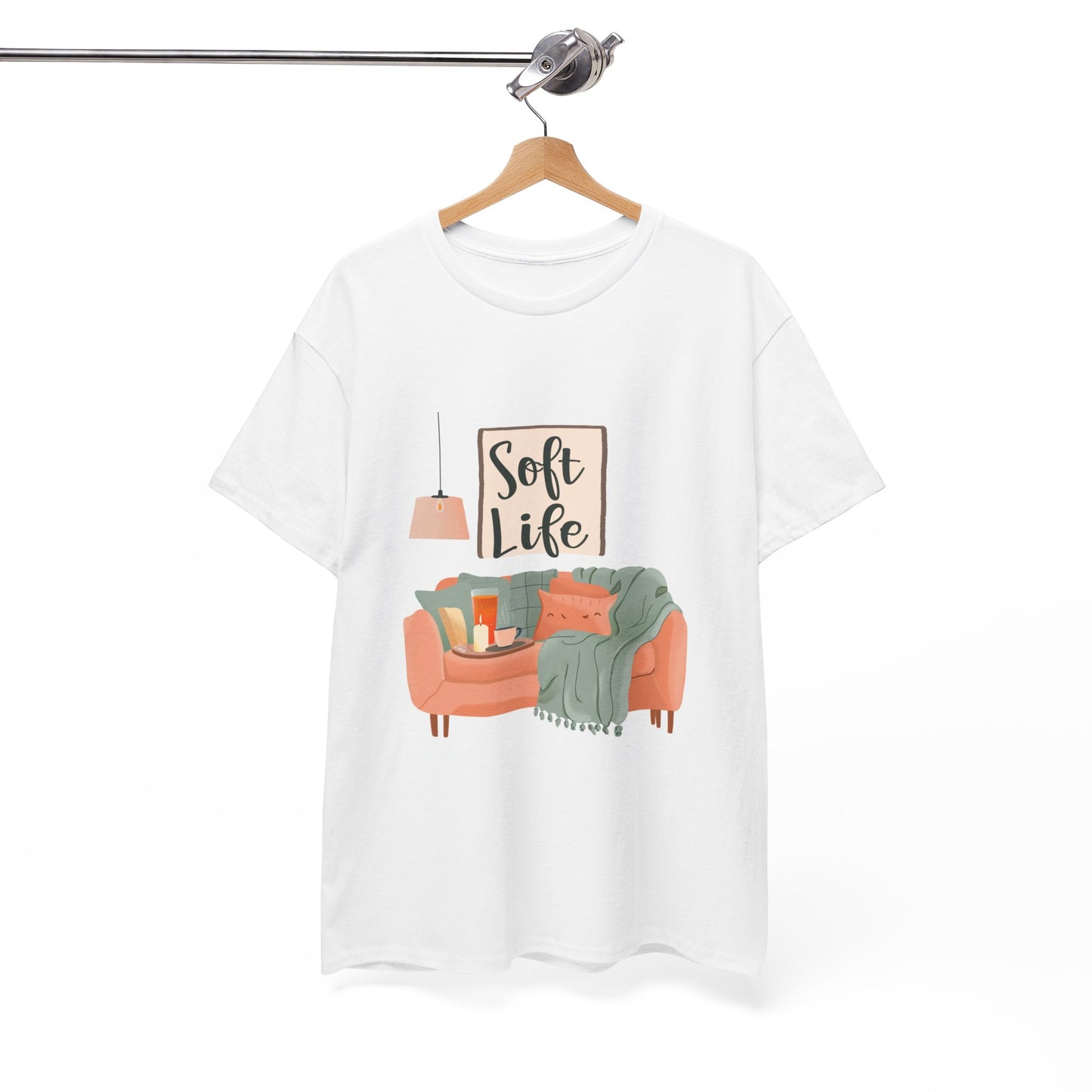Soft Life Slow Living Tee – Women's Anti-Hustle Lifestyle T-Shirt