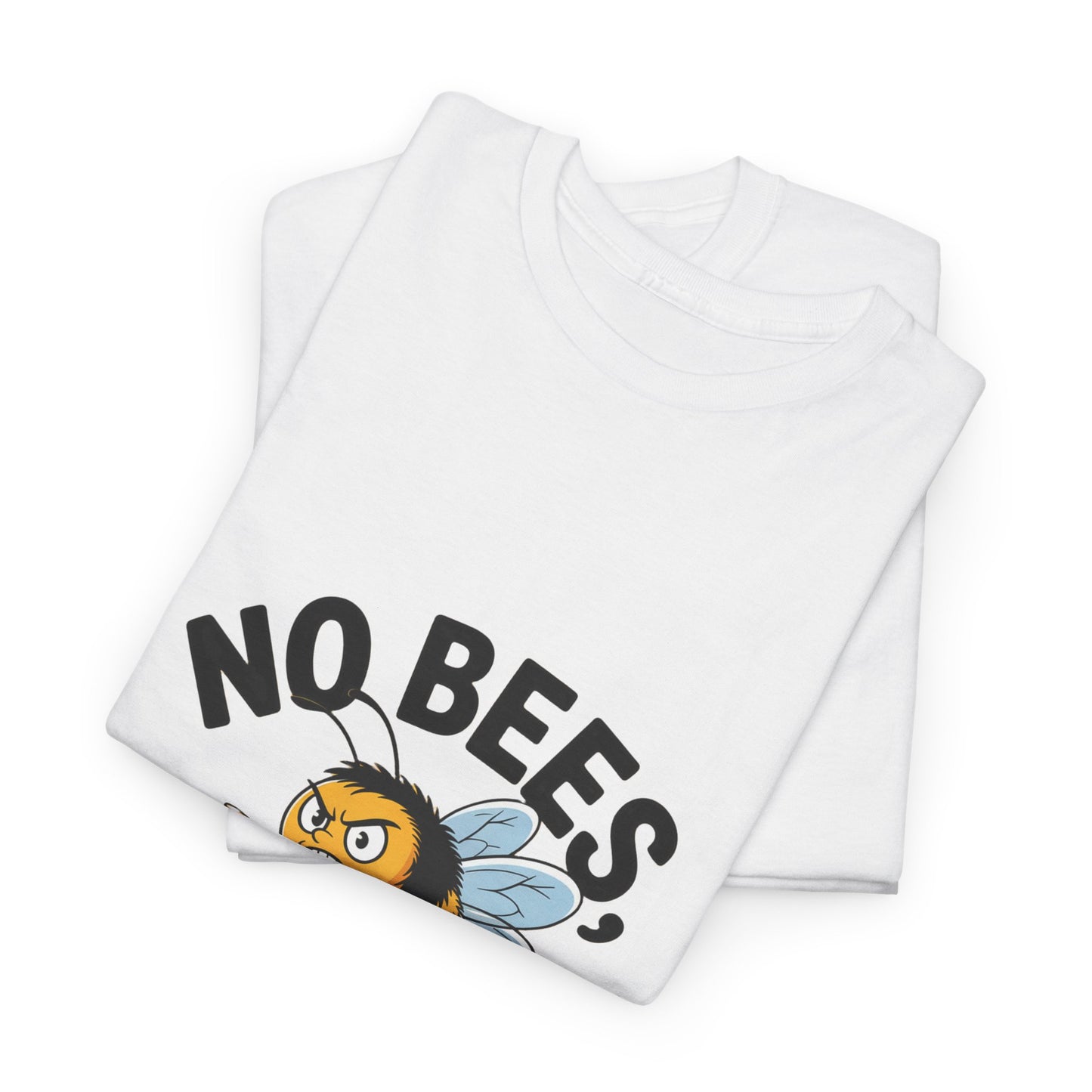 No Bees, No Vibes Unisex Environmental T-Shirt – Save the Bees Climate Tee