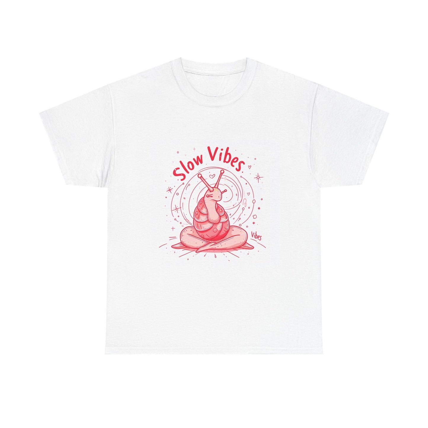 Slow Vibes Mindful Living T-Shirt – Women's Yoga & Peaceful Lifestyle Tee