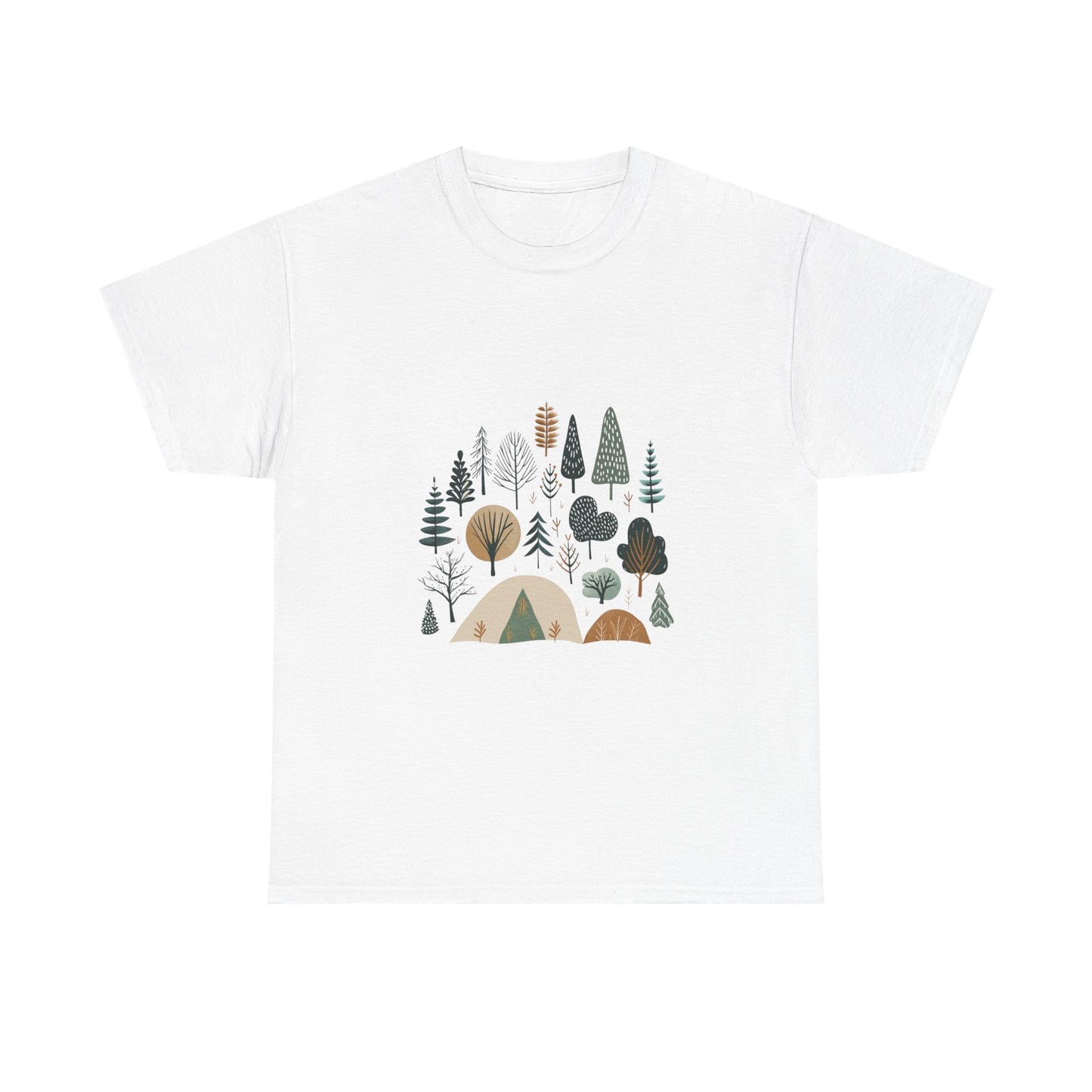 Into the Pines Unisex Camping Tee – Hiking & Forest Adventure T-Shirt