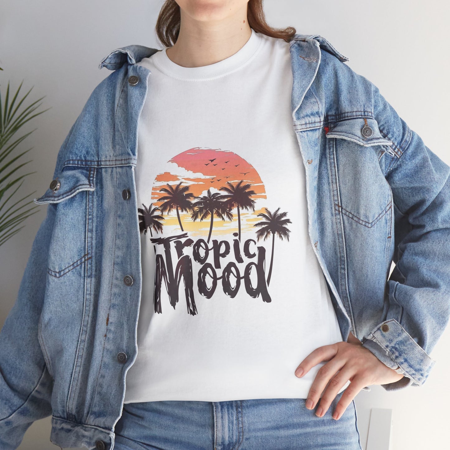 Tropic Mood Women's Tropical Vacation T-Shirt – Summer Beach & Ocean Tee