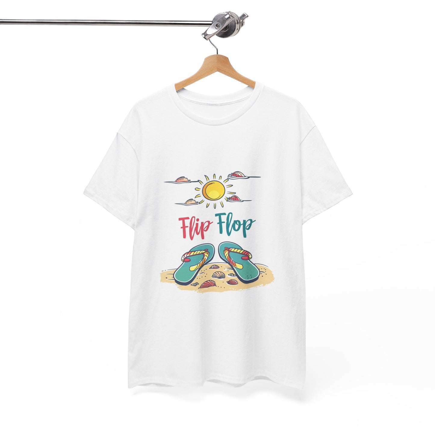 Flip Flop Summer Vacation T-Shirt – Women's Beach & Ocean Lifestyle Tee
