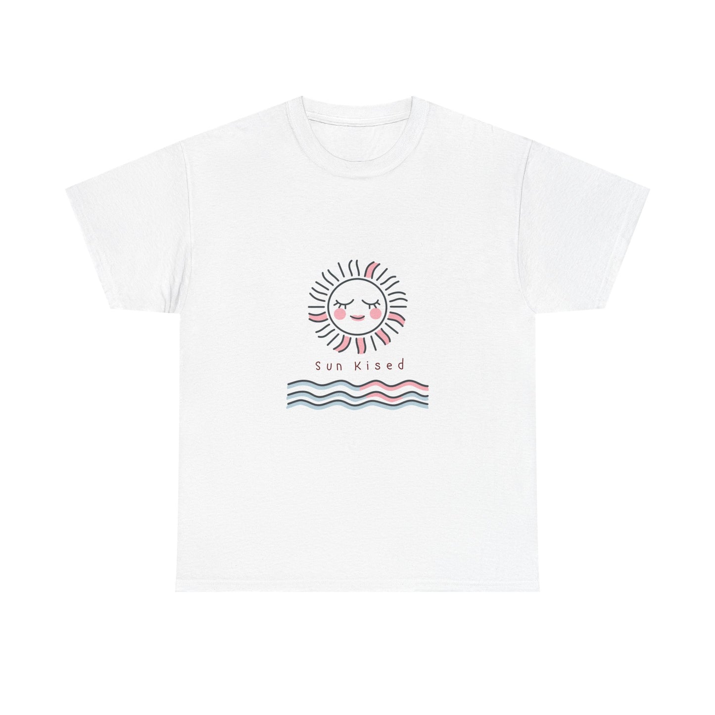 Sun Kissed Women's Summer Vacation Tee – Beach & Ocean Inspired Shirt