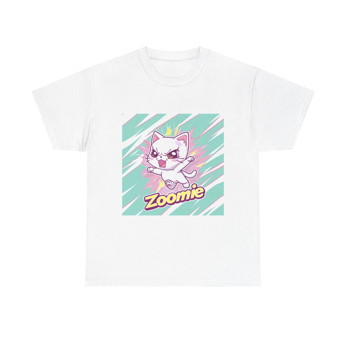 Zoomie Time Cat Zoomies Graphic Tee – Funny Unisex T-Shirt for Cat Parents