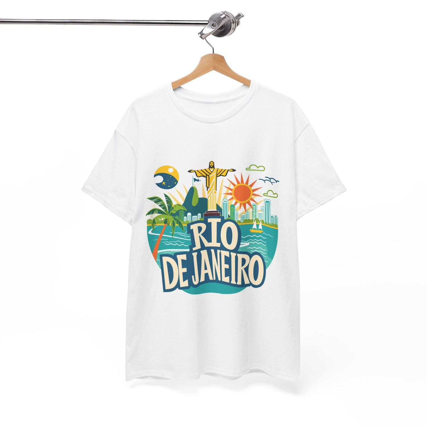 Welcome to Rio Unisex Brazil City T-Shirt – Tropical Travel Graphic Tee