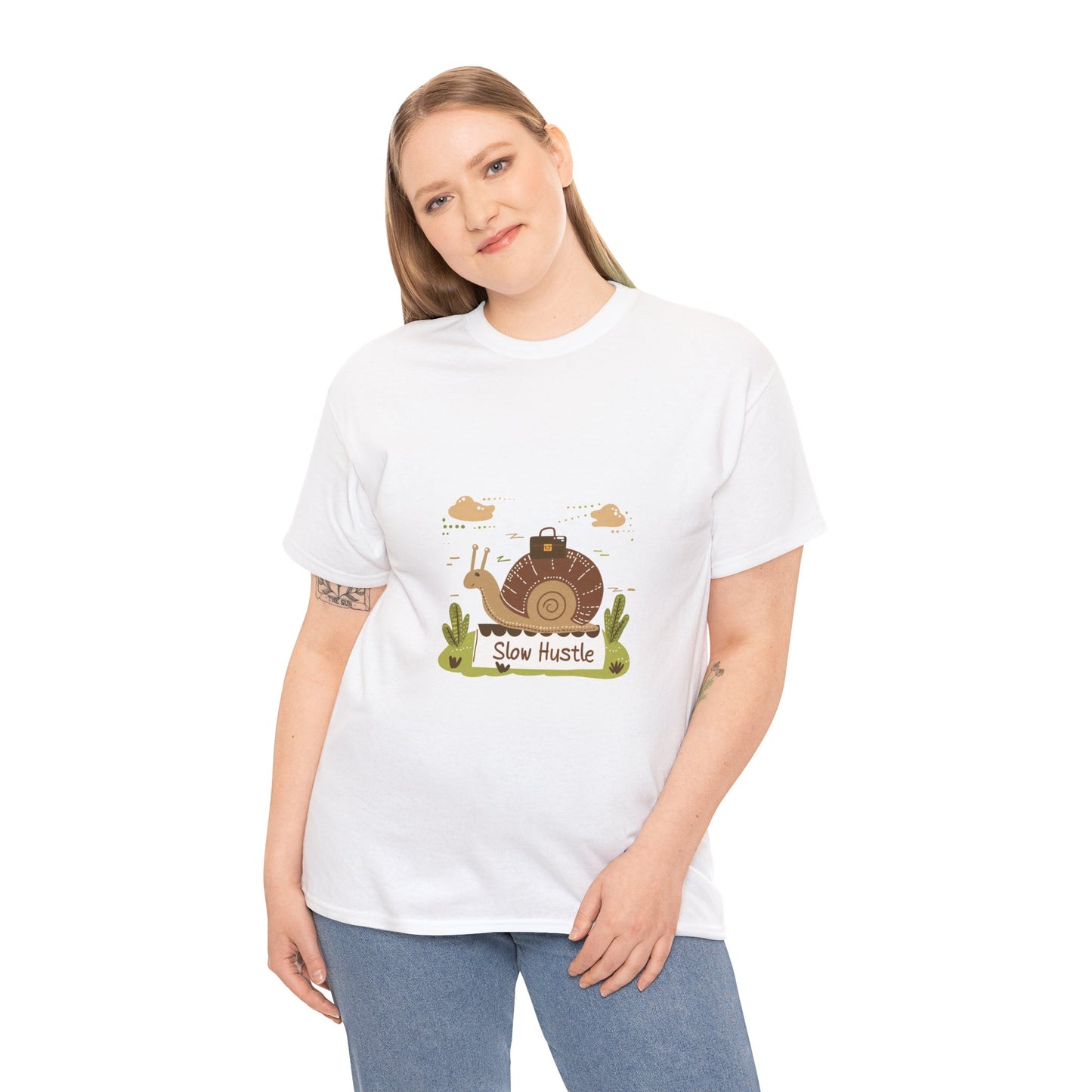 Slow Hustle Women's Anti-Hustle T-Shirt – Slow Living Lifestyle Tee