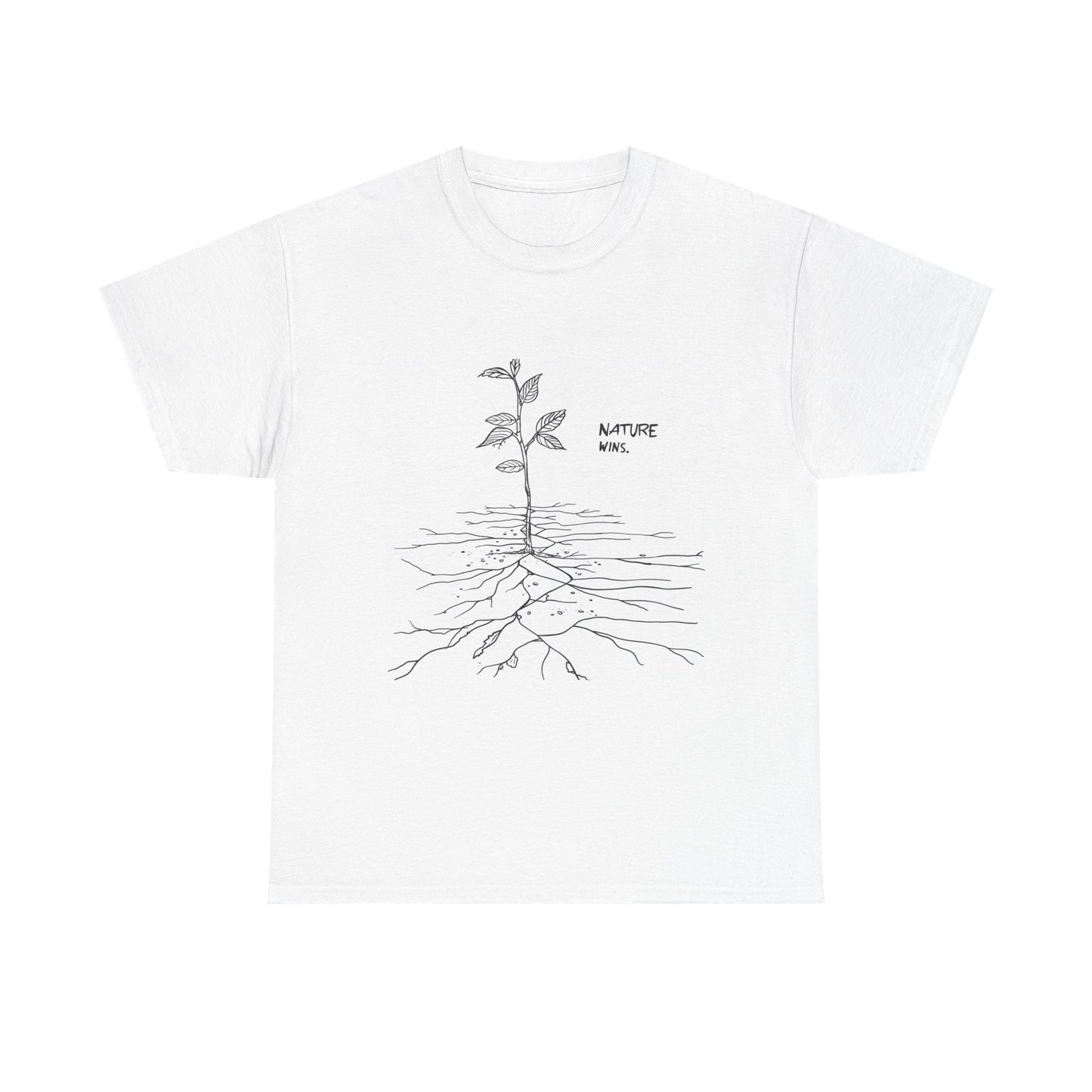 Nature Wins Outdoor Adventure T-Shirt – Unisex Hiking & Nature Tee