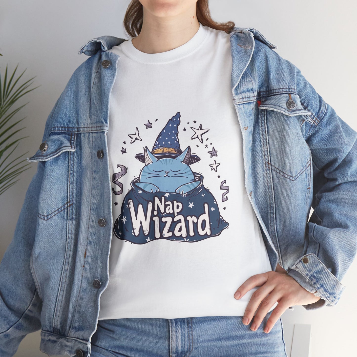 Nap Wizard Funny Cat Nap T-Shirt – Unisex Cozy Kitty Lover Tee