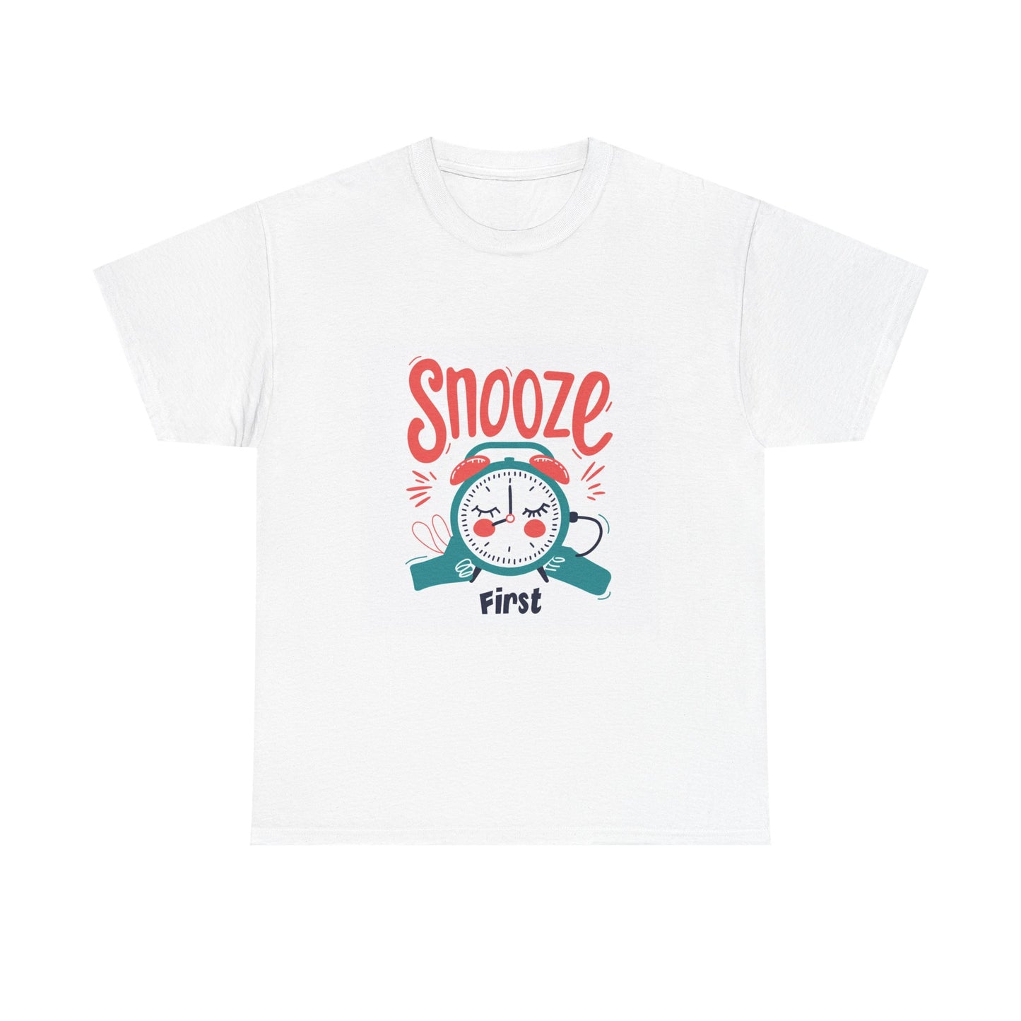 Snooze First Anti-Hustle T-Shirt for Women – Slow Living Graphic Tee