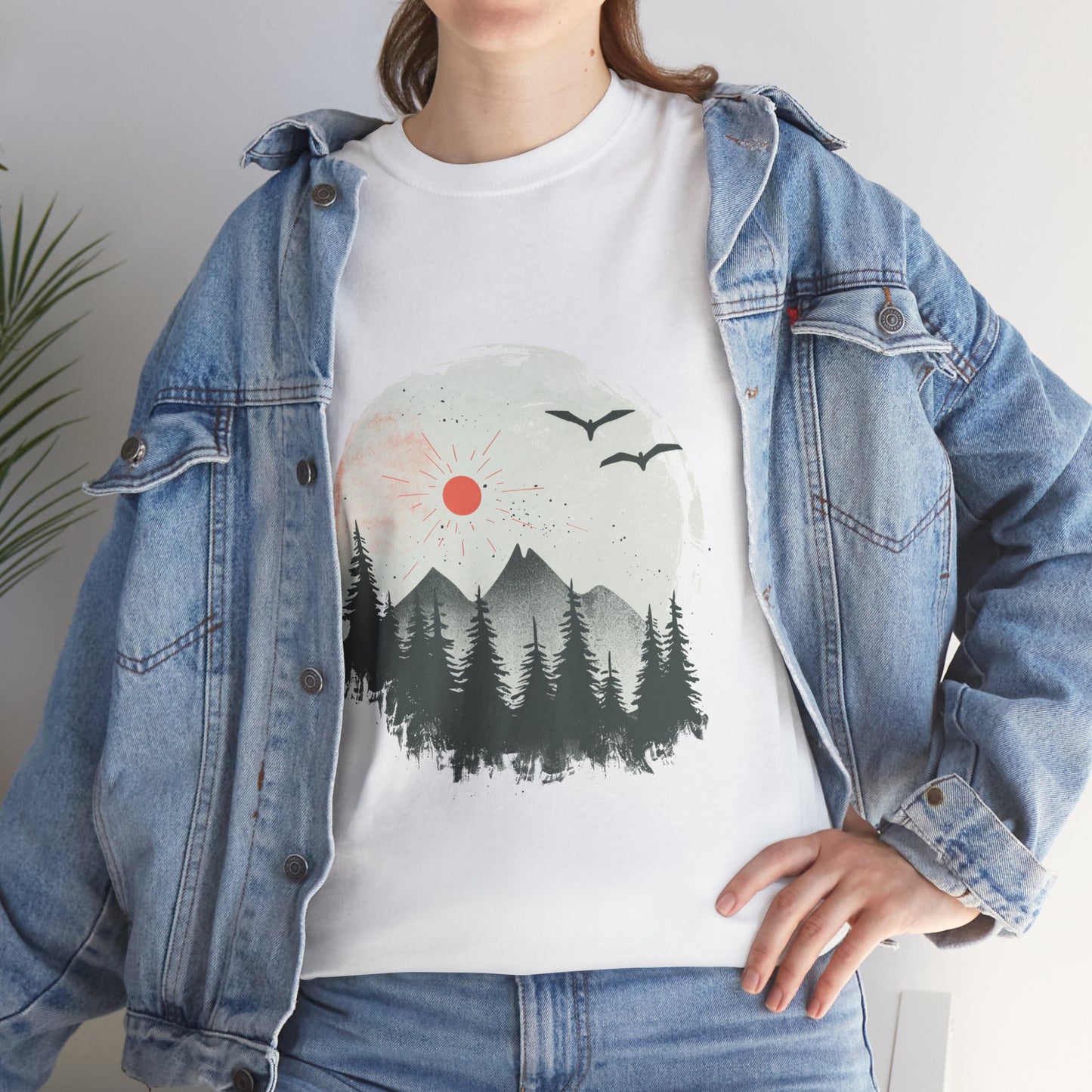 Mountain Mood Hiking T-Shirt – Unisex Outdoor Adventure & Nature Lover Tee