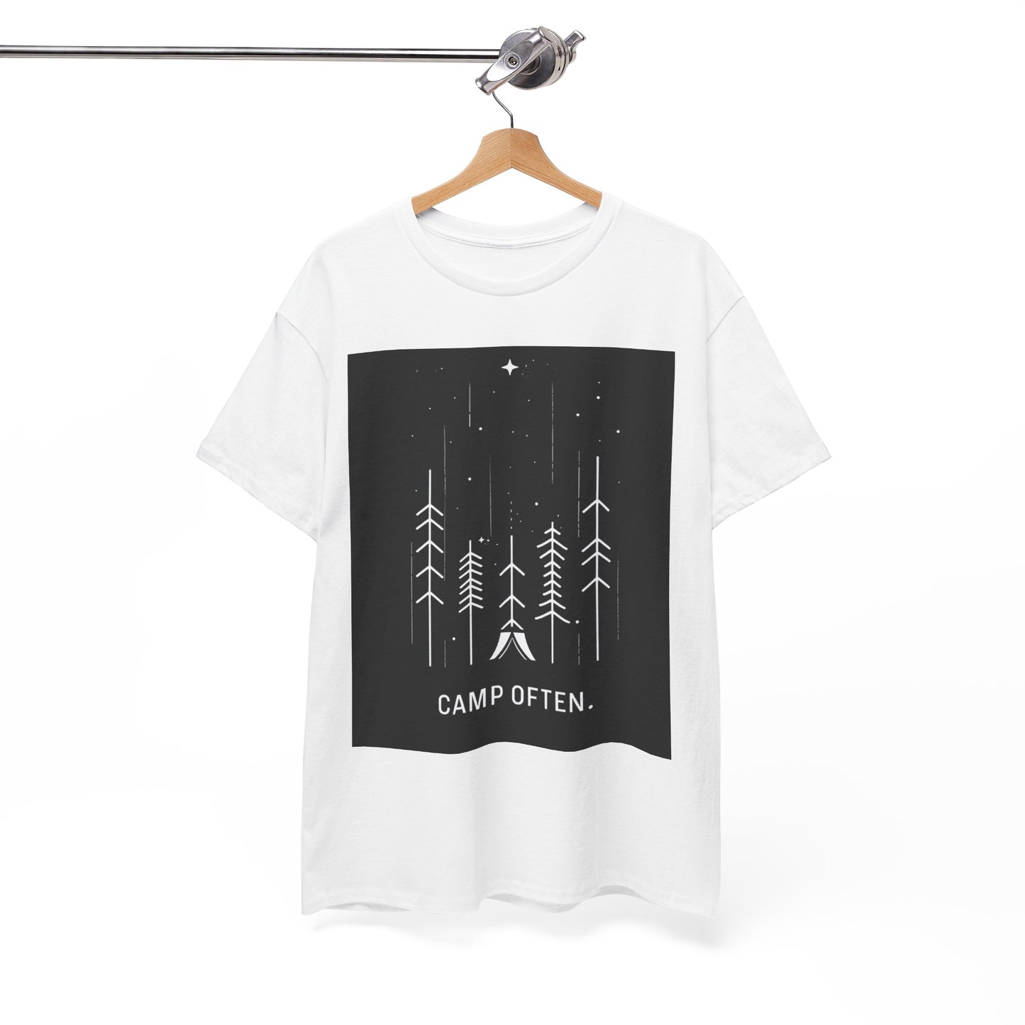 Camp Often Unisex Camping T-Shirt – Outdoor Adventure Graphic Tee
