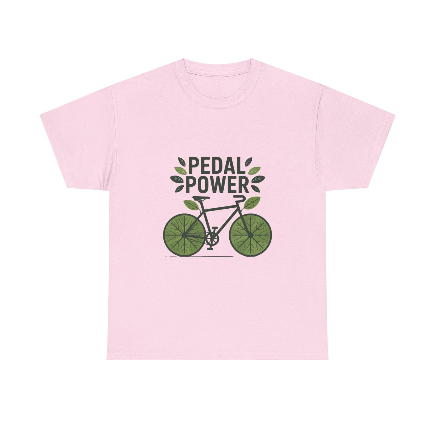 Pedal Power Sustainability T-Shirt – Unisex Eco-Friendly Cycling Tee