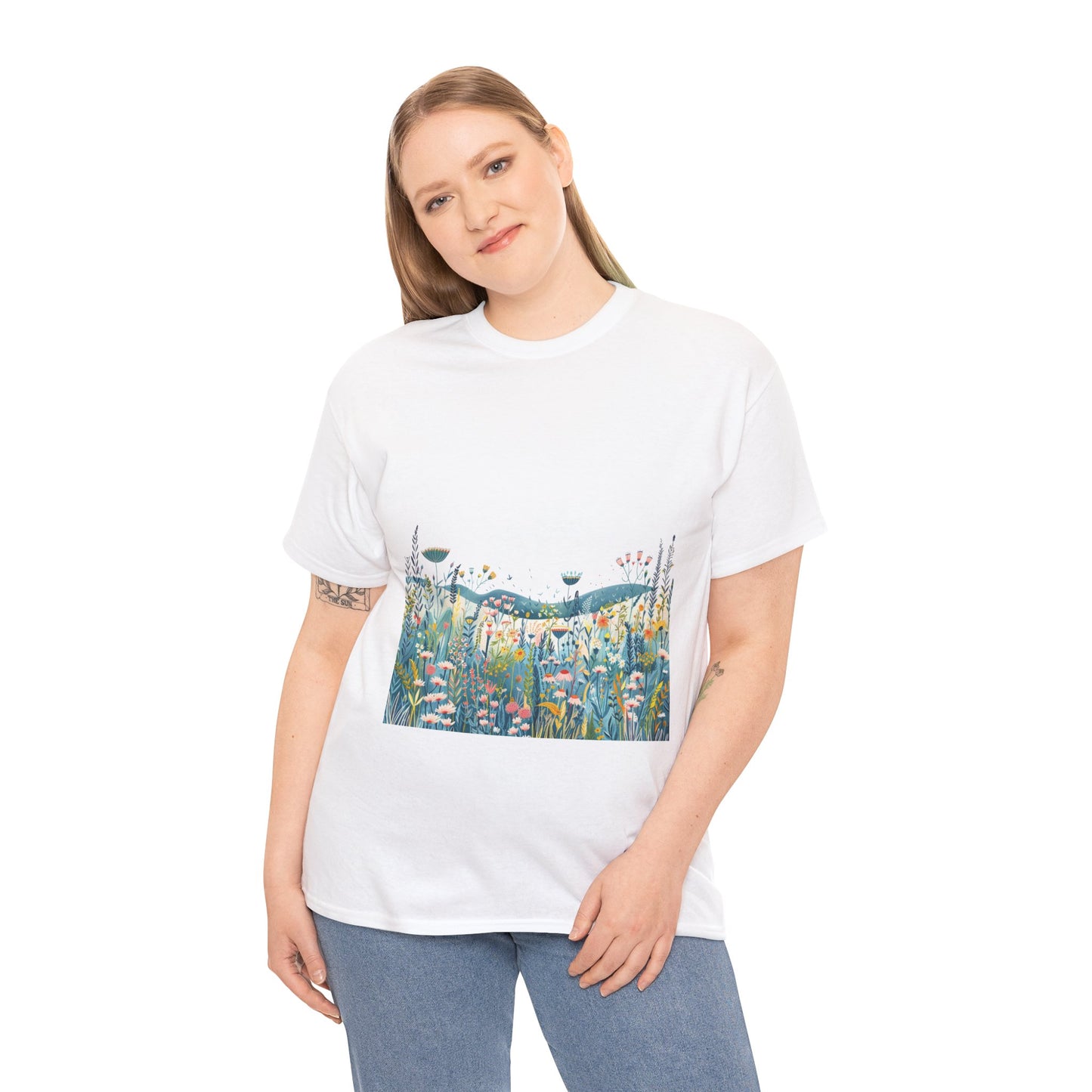 Wander Where the Wildflowers Are T-Shirt – Unisex Hiking & Nature Lover Tee