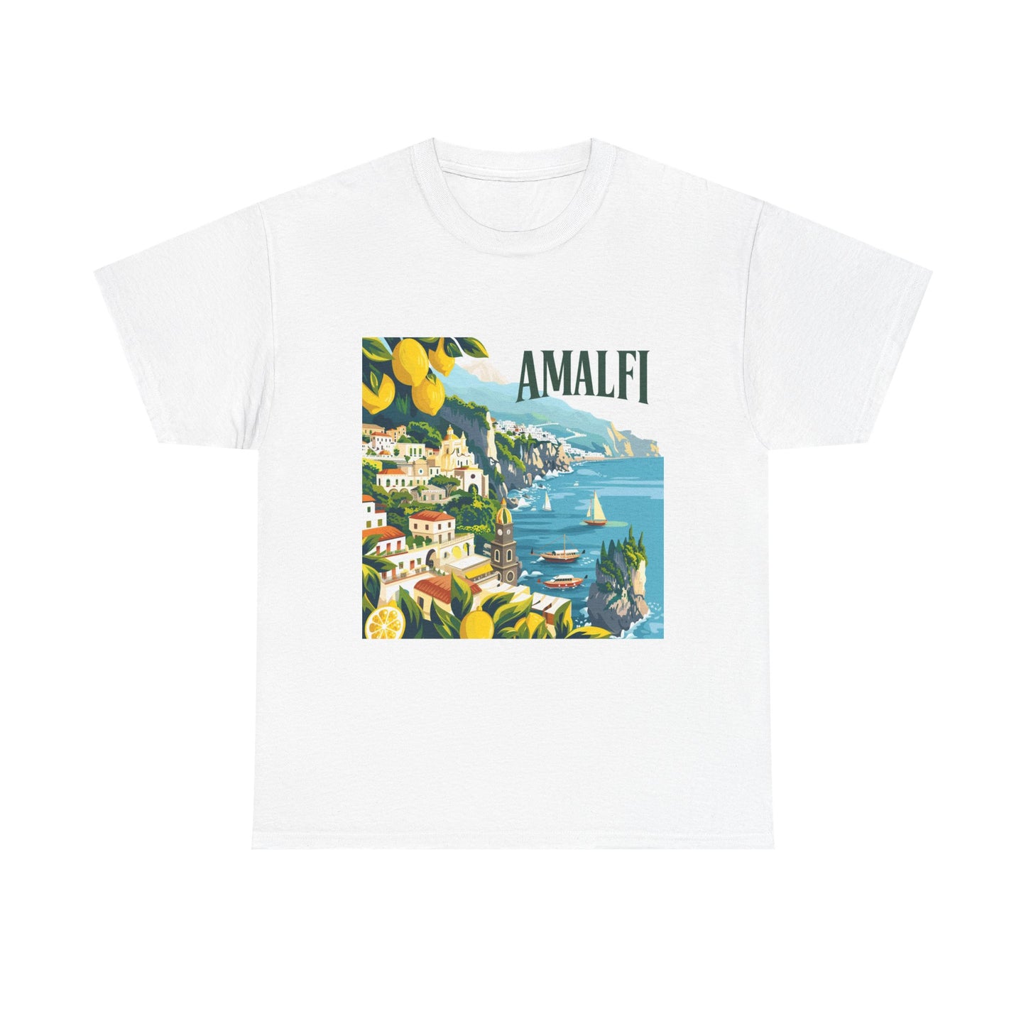 Ciao from the Amalfi Coast Unisex Italy Travel T-Shirt – Coastal City Graphic Tee