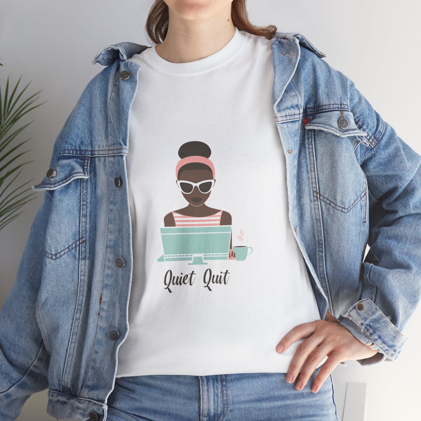 Quiet Quit Anti-Hustle Women's Tee – Slow Living Statement T-Shirt