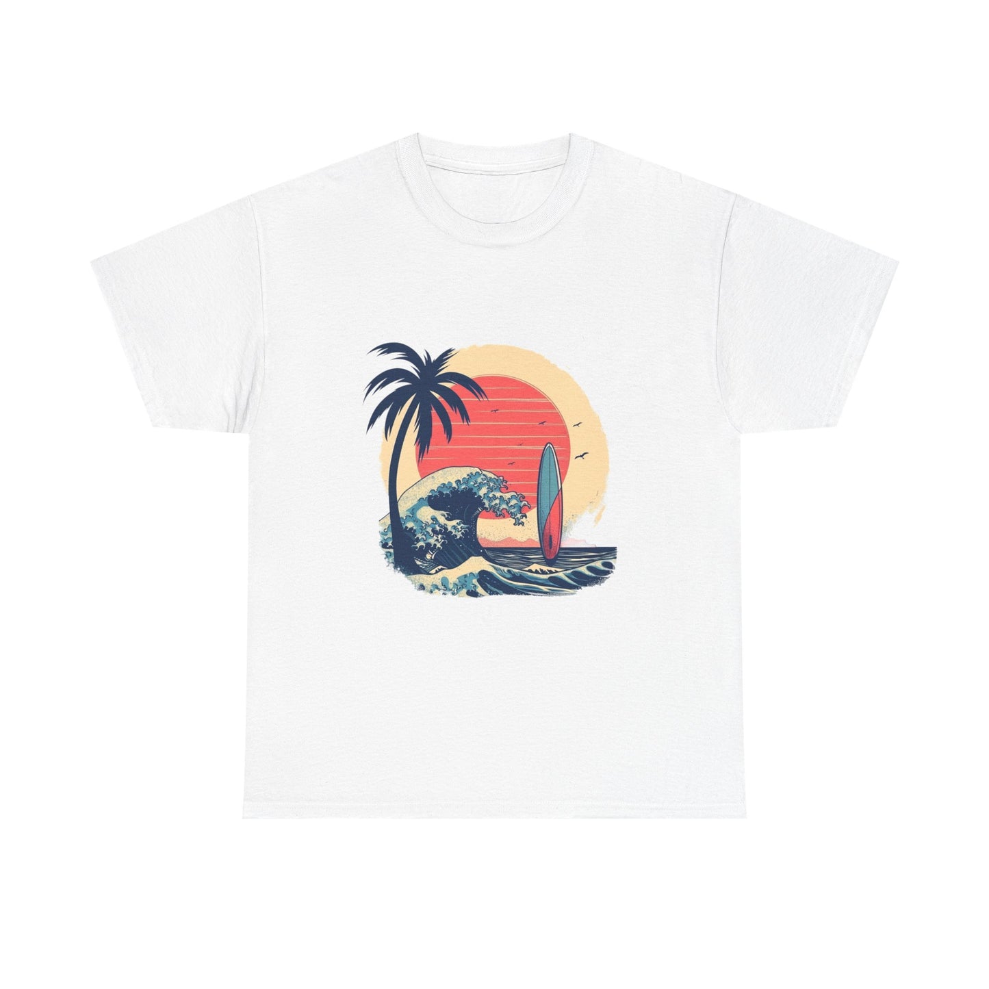 Surf Now Women's Summer Surfing T-Shirt – Beach & Ocean Vacation Tee