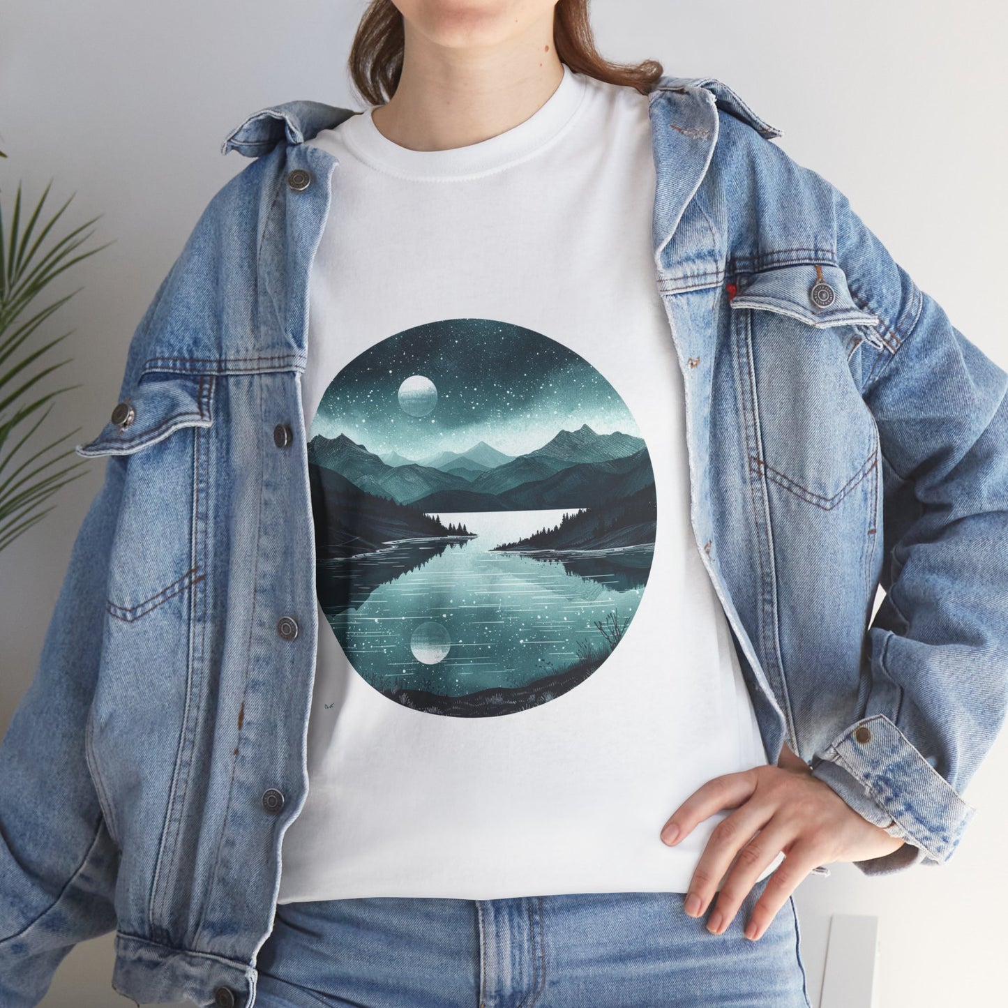 Stay Wild, Moon Child Unisex Nature Graphic Tee – Camping & Night Sky Shirt
