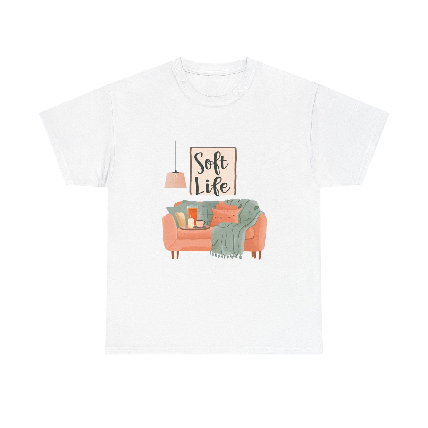 Soft Life Slow Living Tee – Women's Anti-Hustle Lifestyle T-Shirt