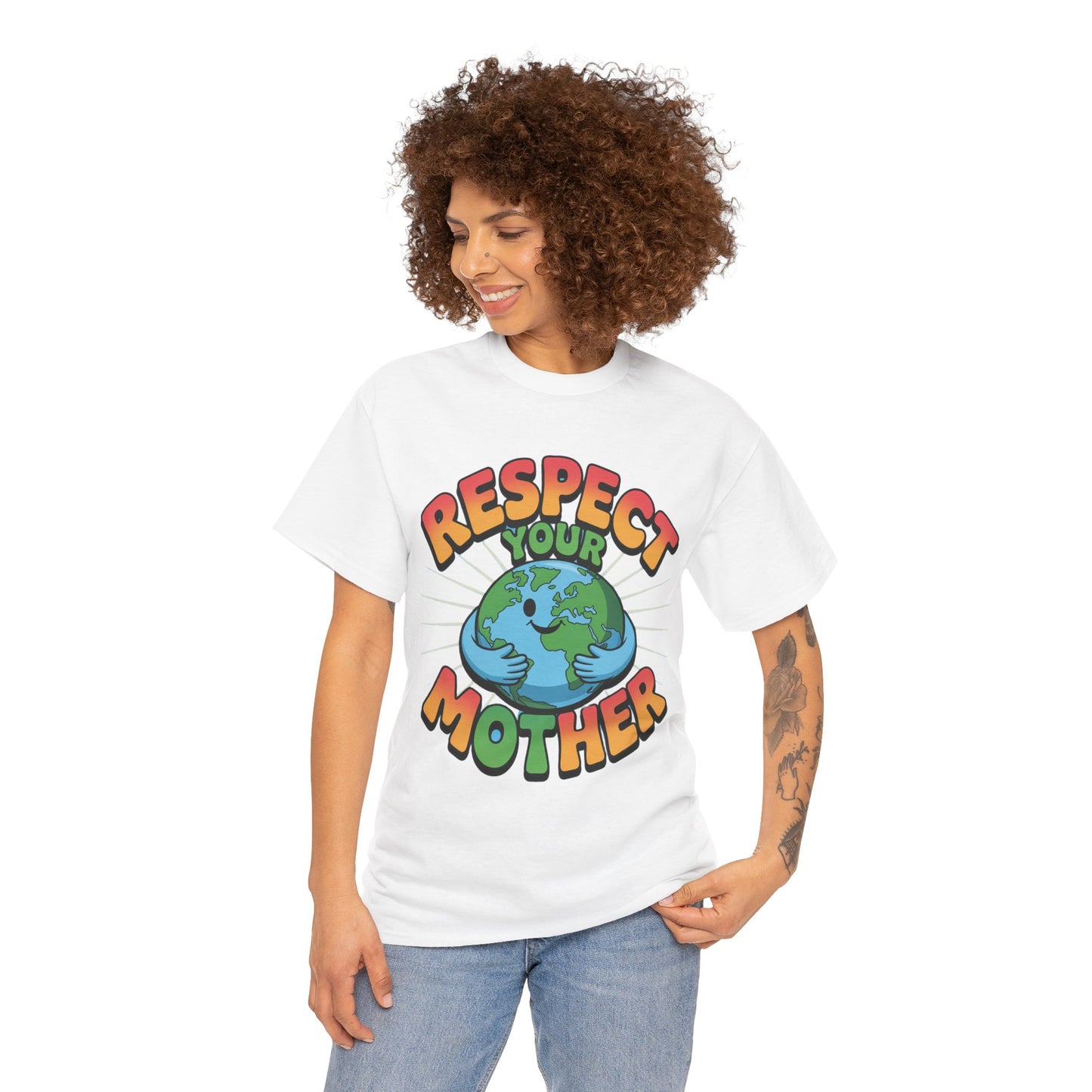 Respect Your Mother Earth Eco T-Shirt – Unisex Planet Protection Graphic Tee