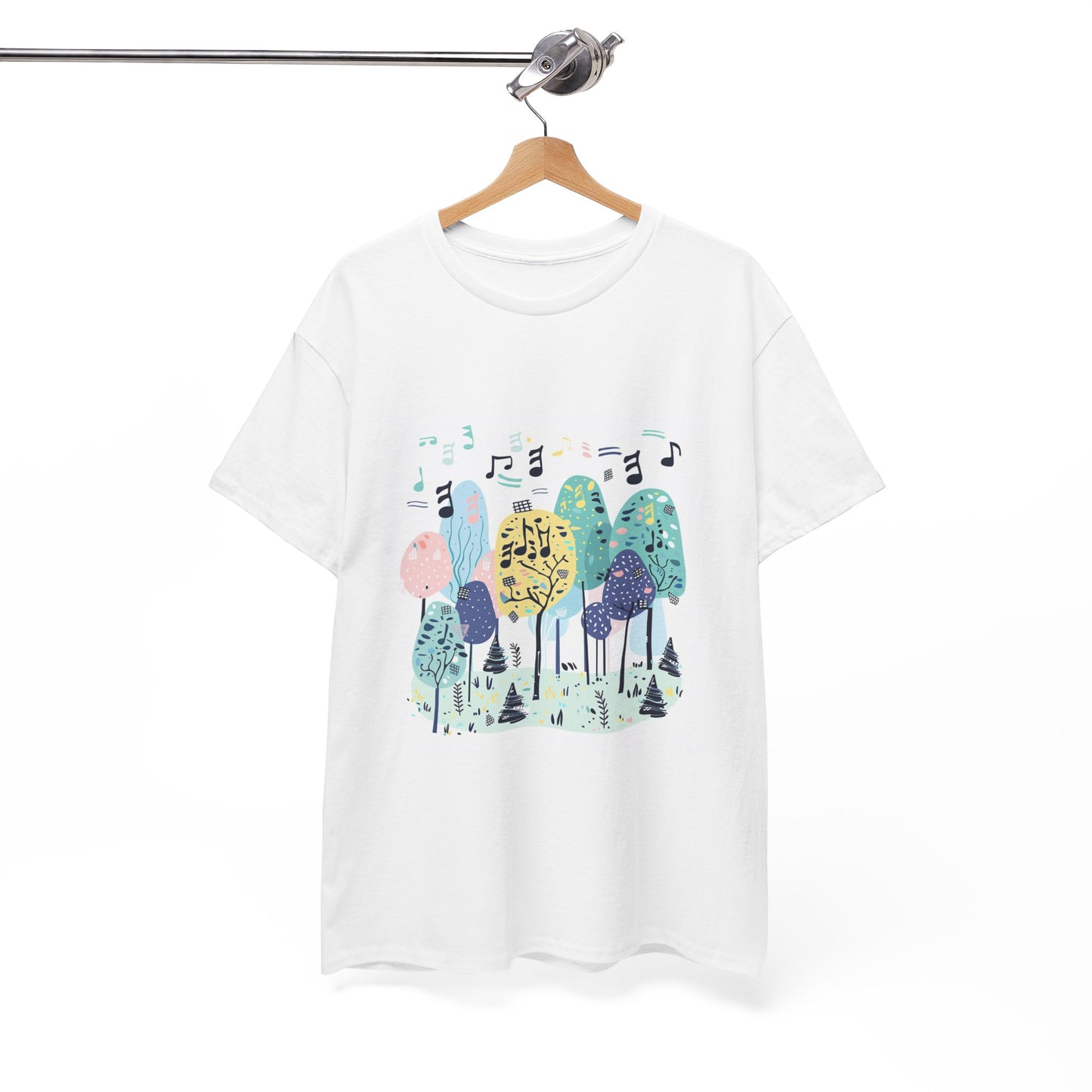 The Earth Has Music Unisex Hiking T-Shirt – Nature Inspired Outdoor Tee
